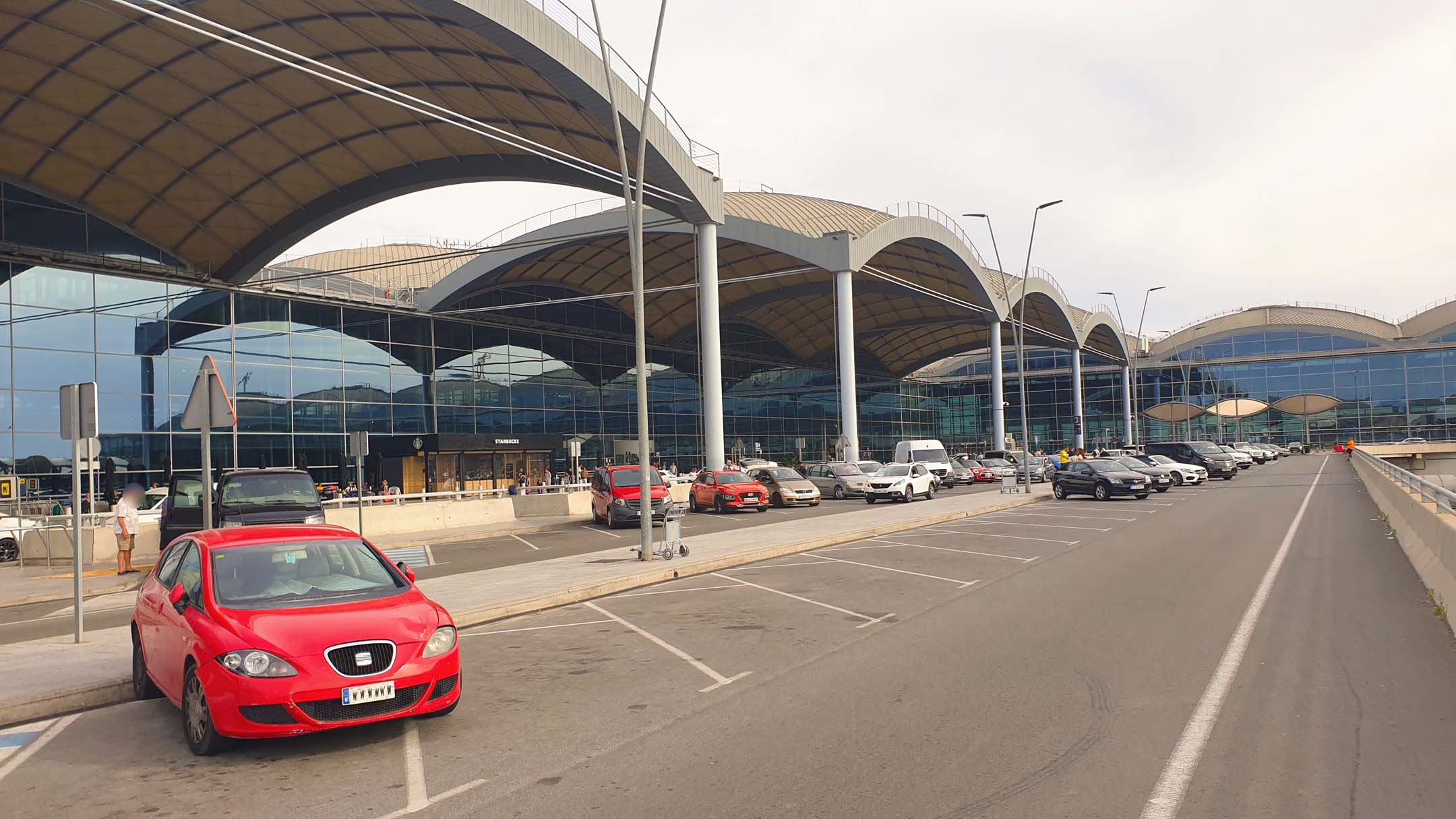 Aéroport d'Alicante en Espagne'