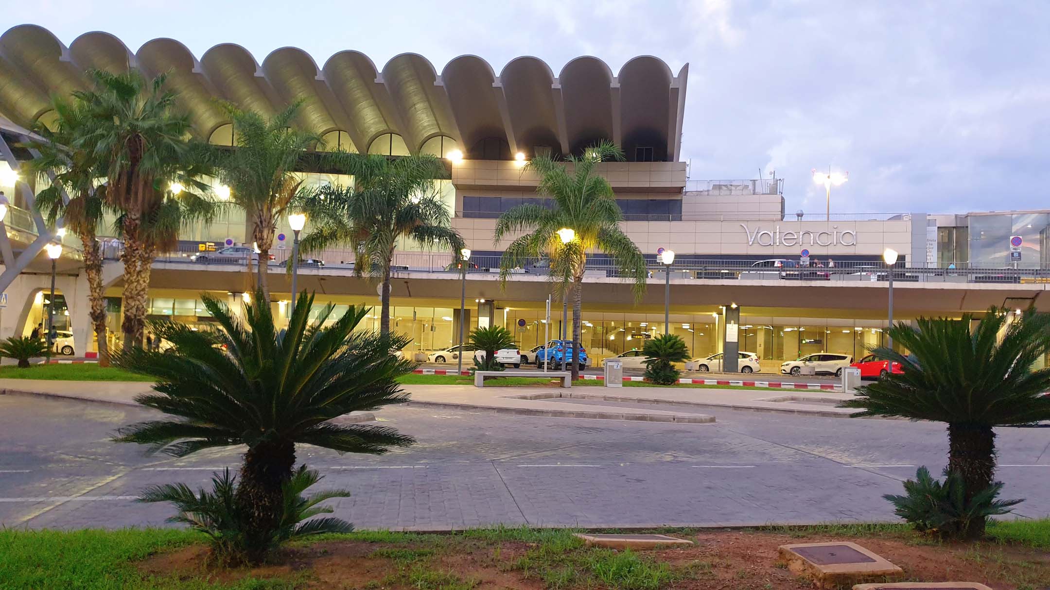 Aéroport de Valence en Espagne'