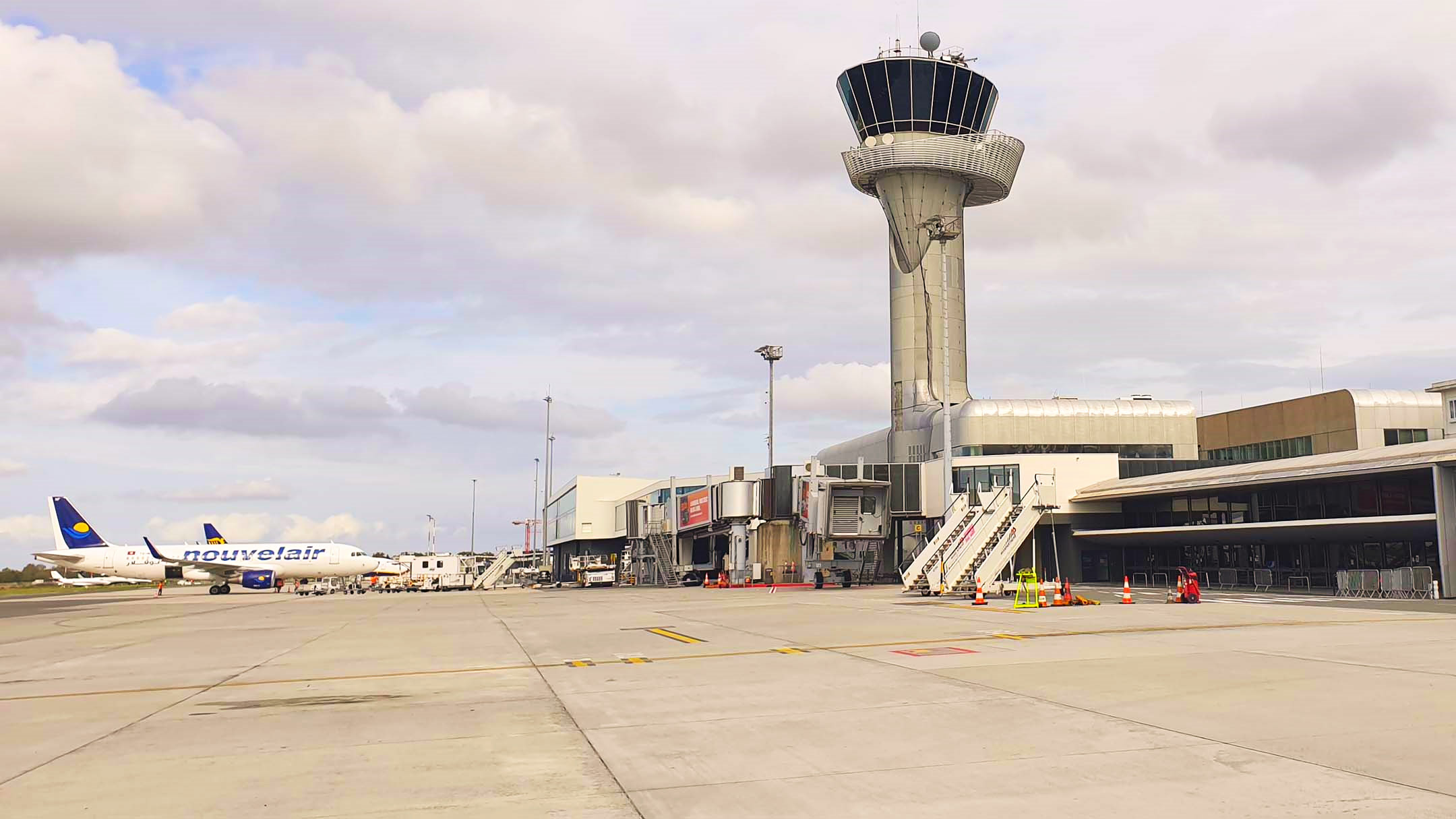 Aéroport de Bordeaux en France'