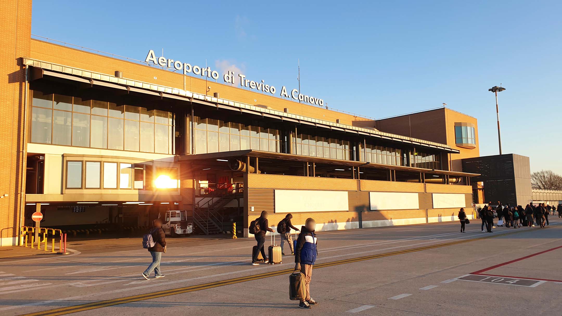 Aéroport de Trévise en Italie