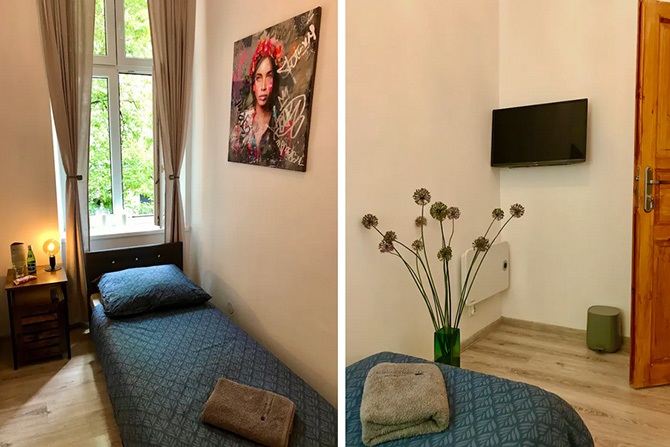 Topolove - cosy single room by the Railway Station
