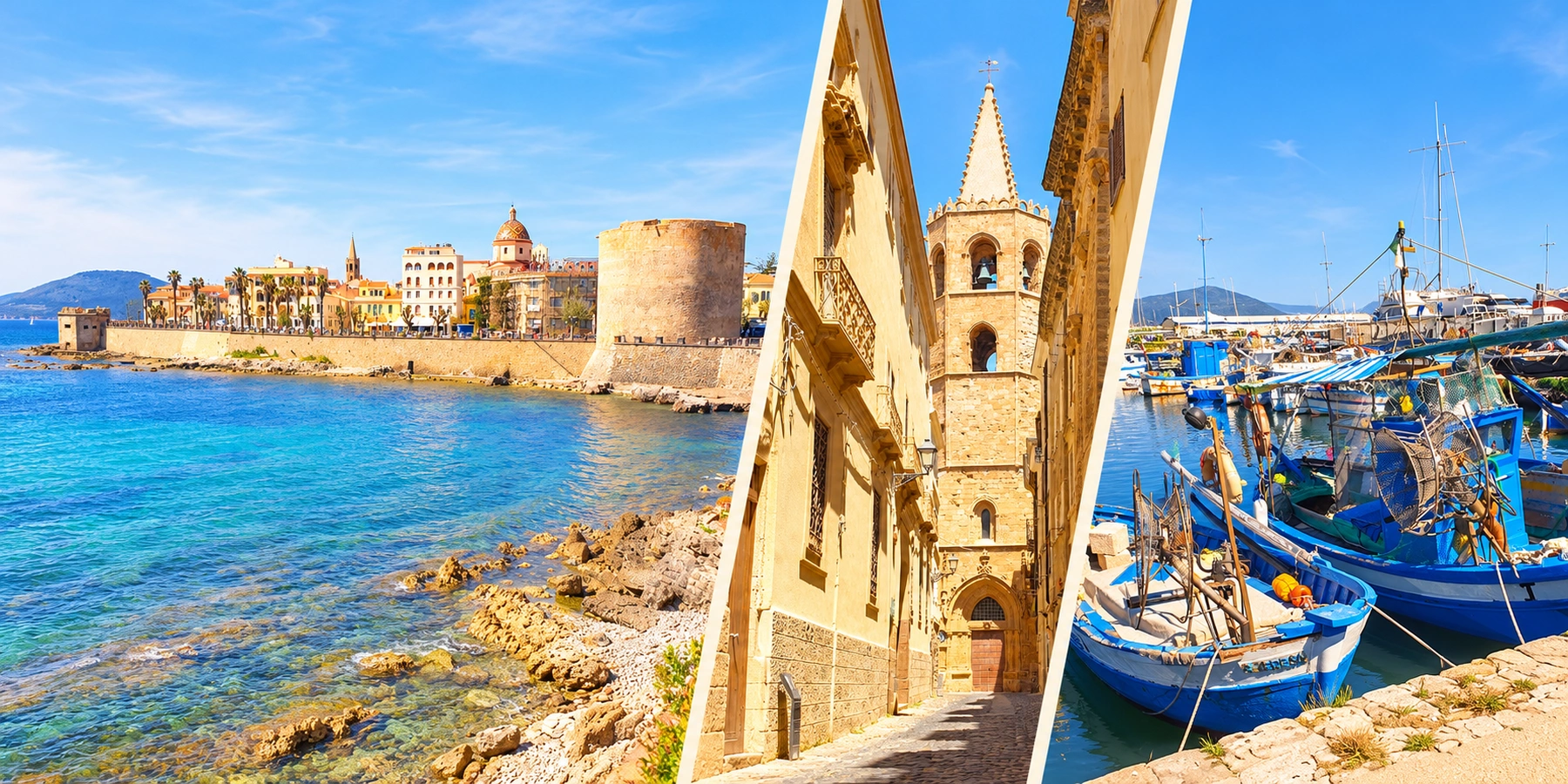 Nos photographies du port et des remparts d’Alghero