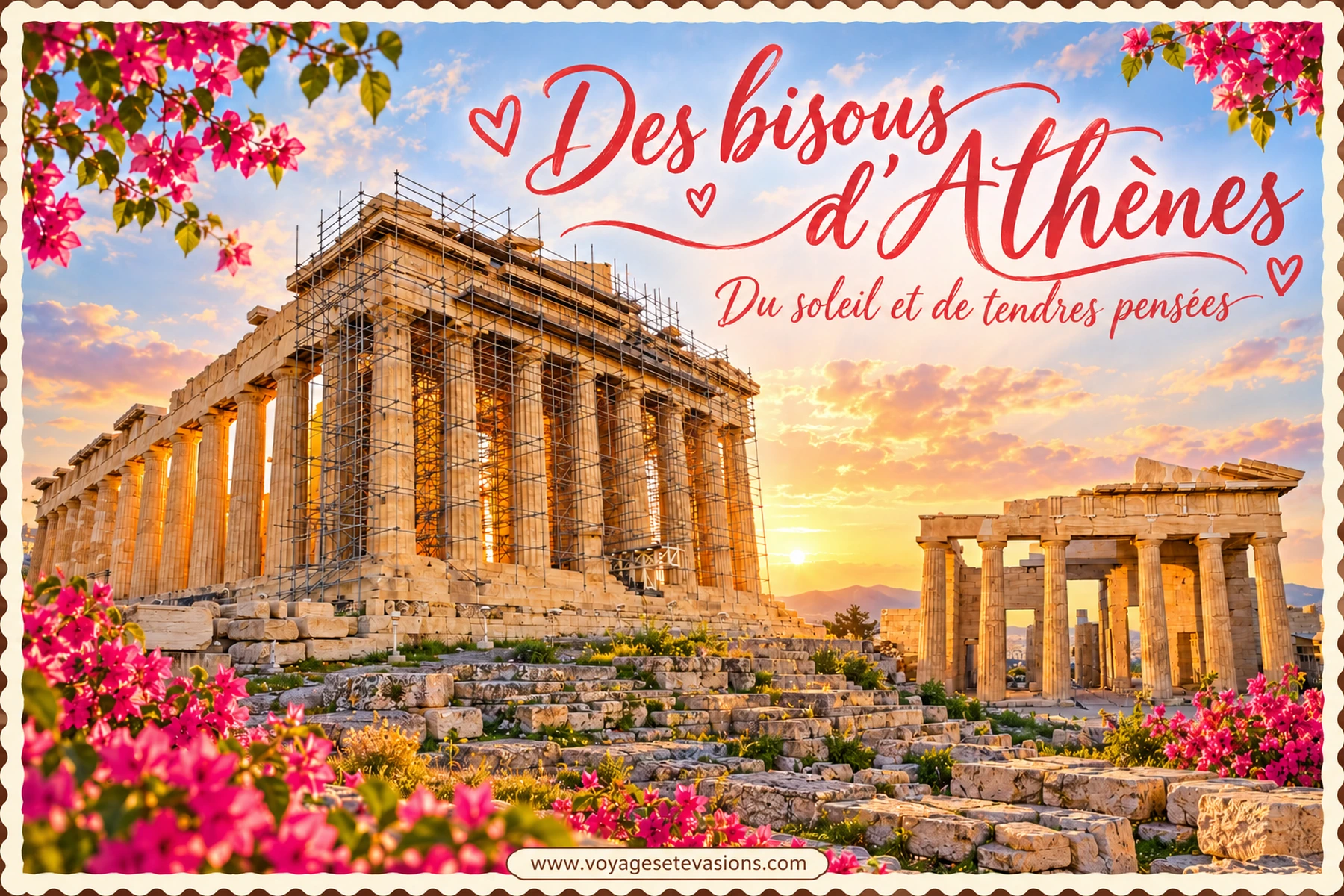 Des bisous d’Athènes