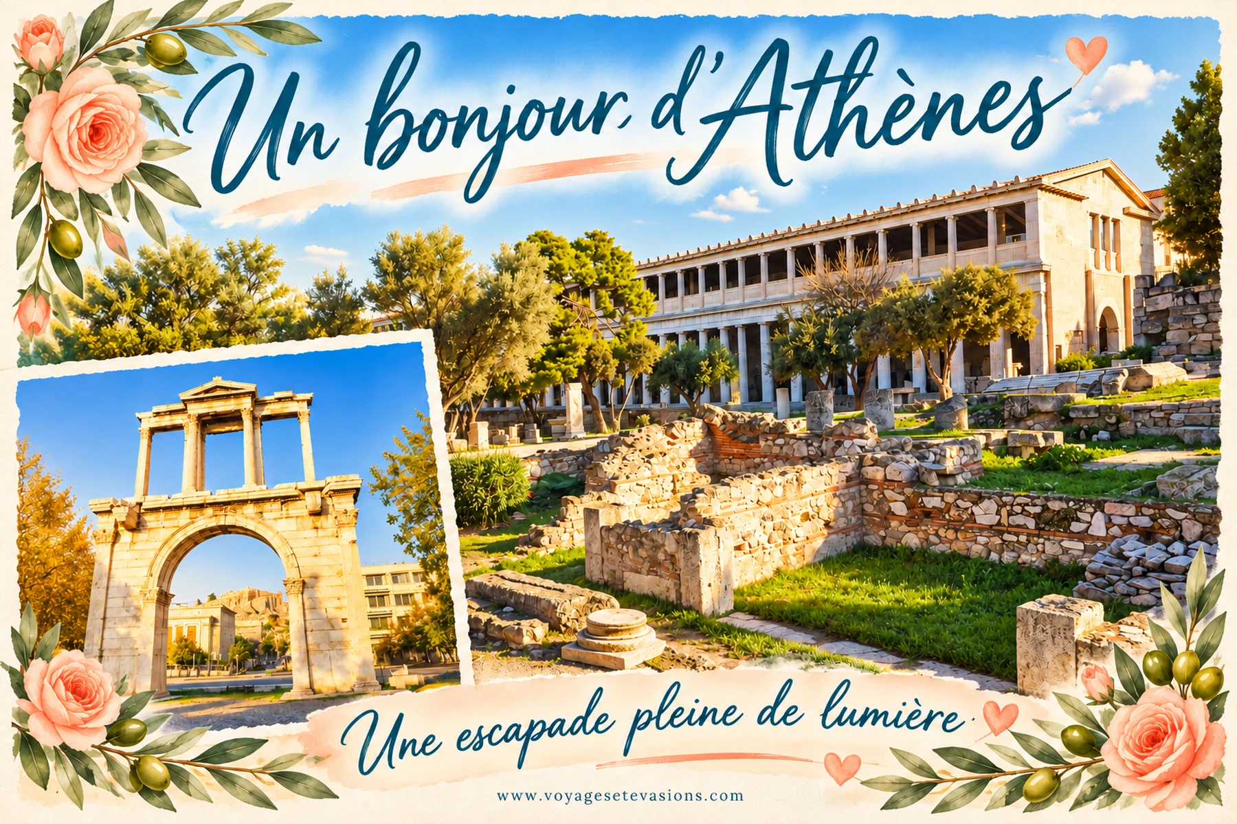 Un bonjour d’Athènes