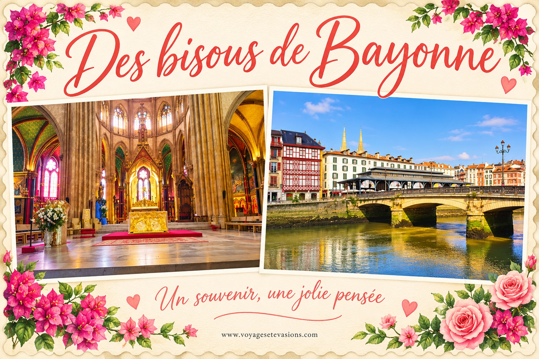 Des bisous de Bayonne