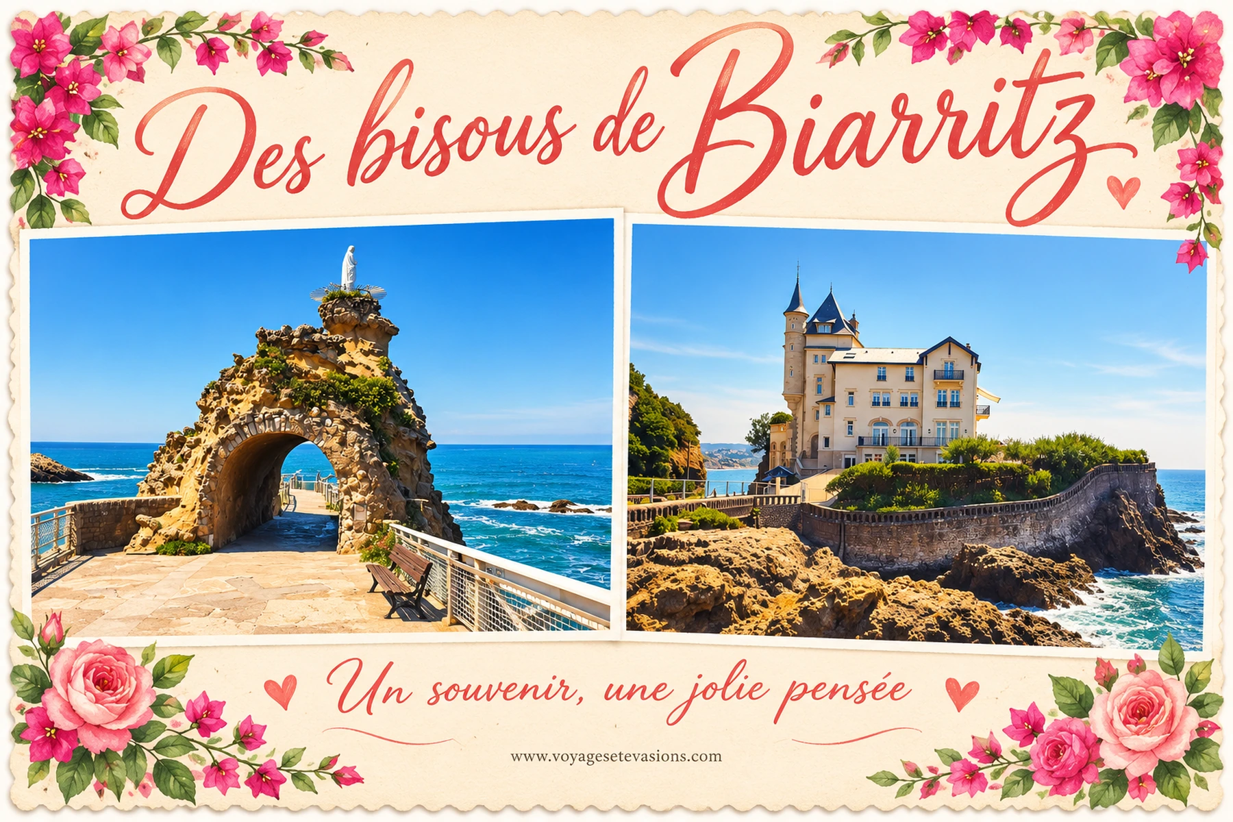 Des bisous de Biarritz