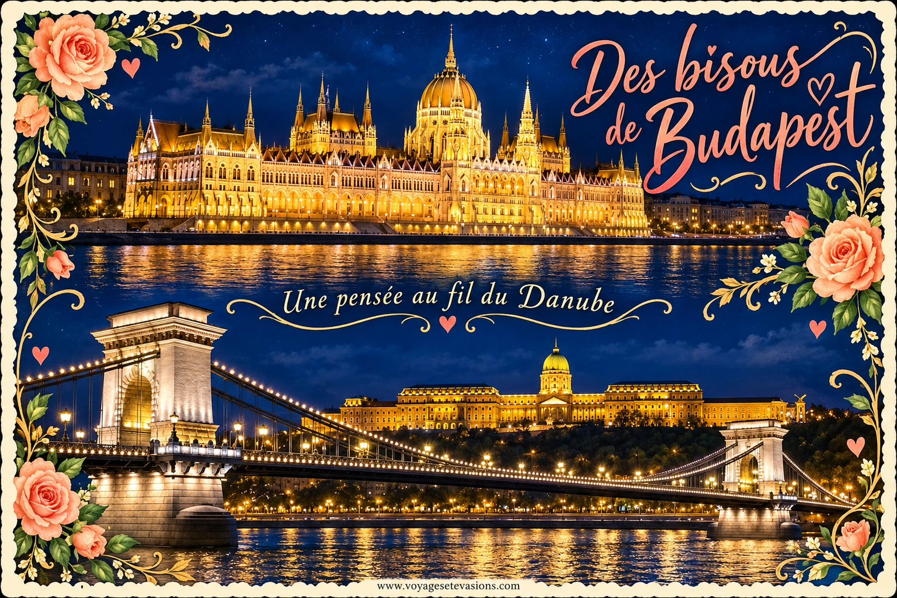 Des bisous de Budapest