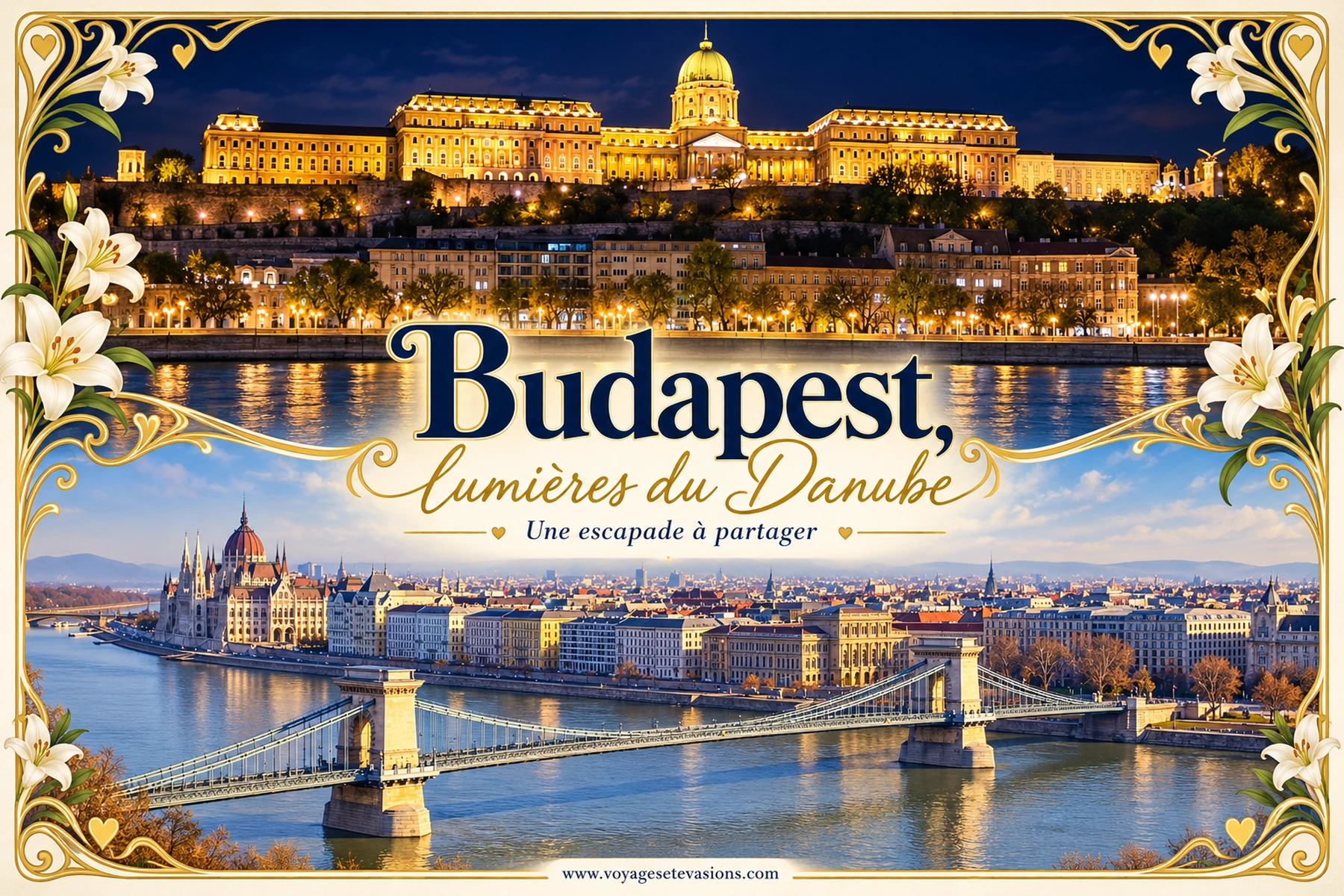 Budapest, lumières du Danube