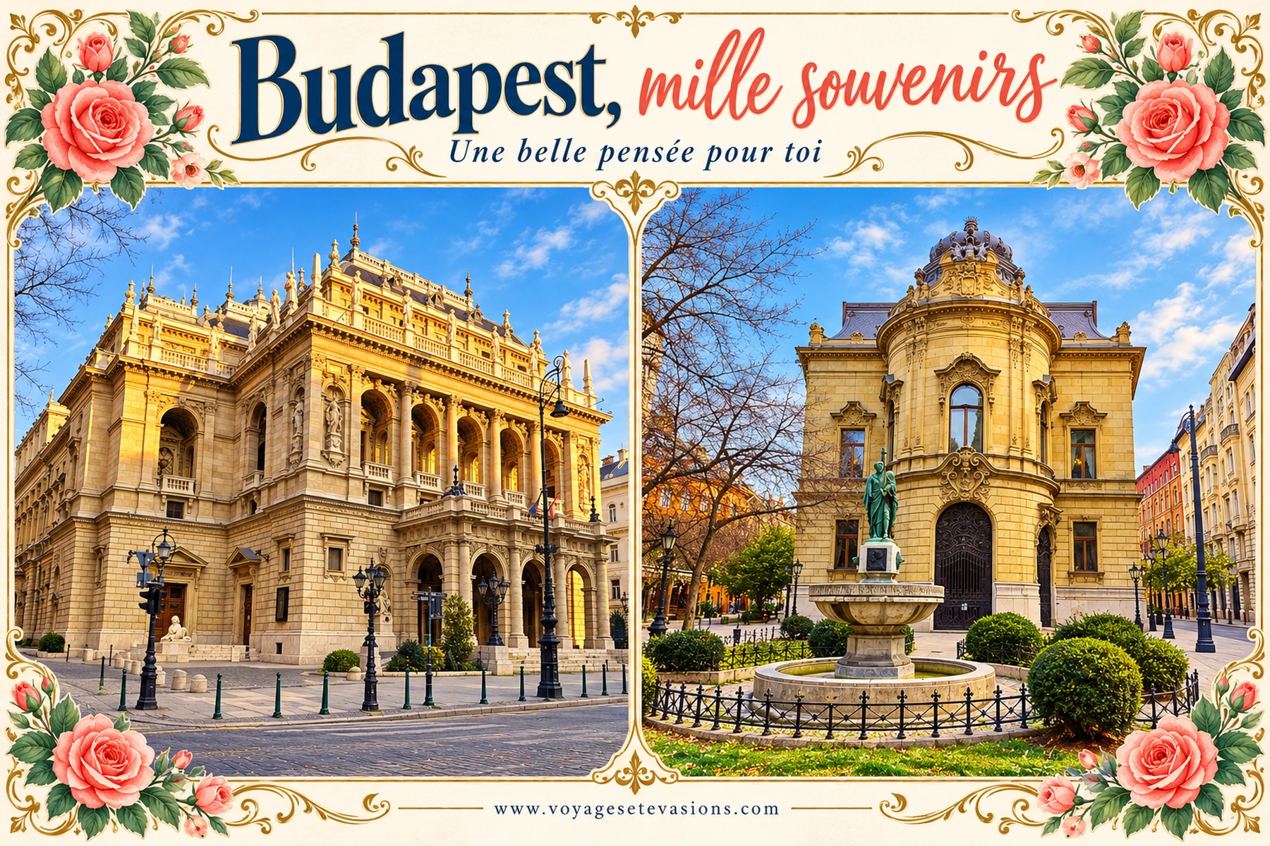 Budapest, mille souvenirs