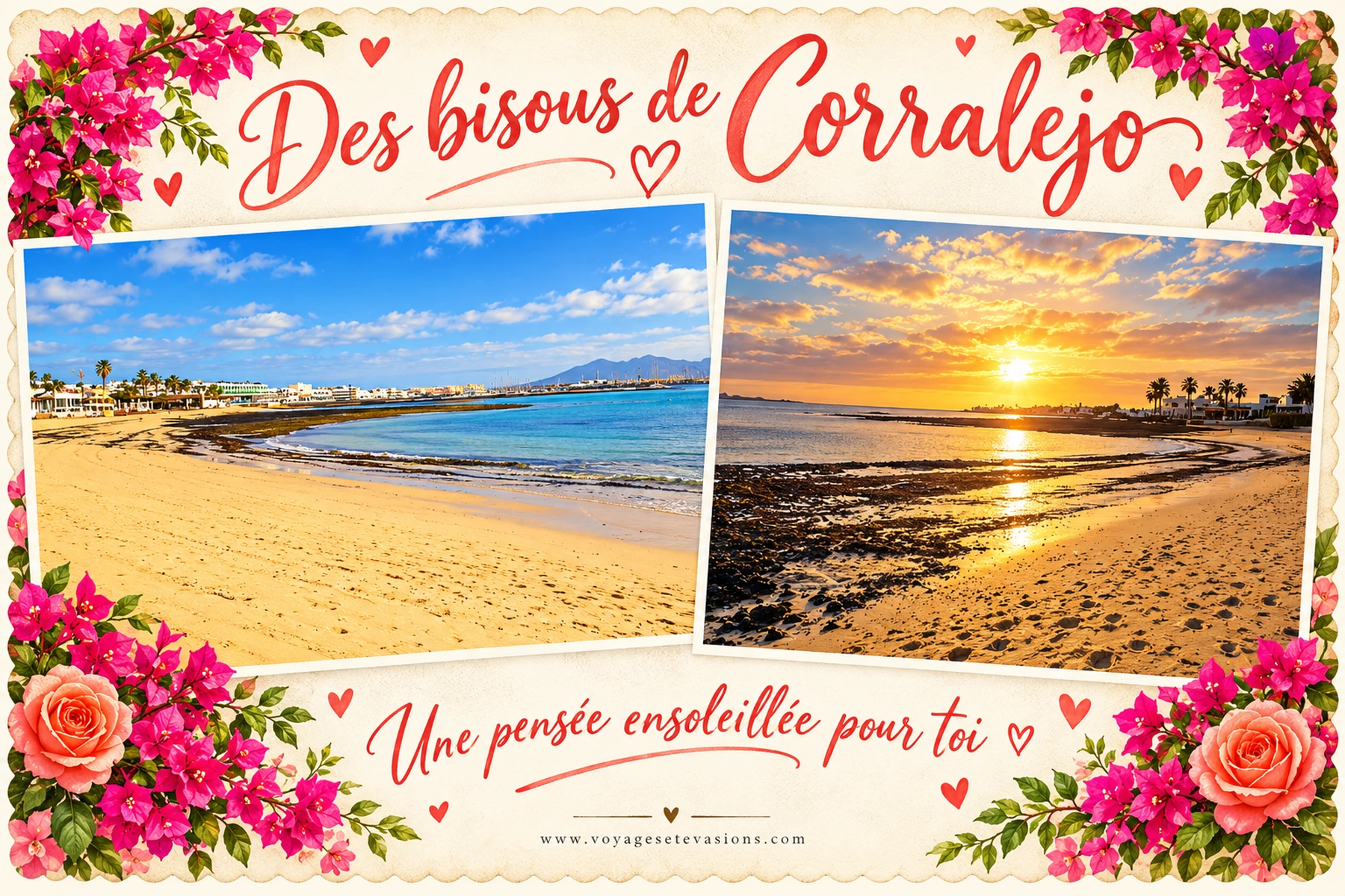 Des bisous de Corralejo
