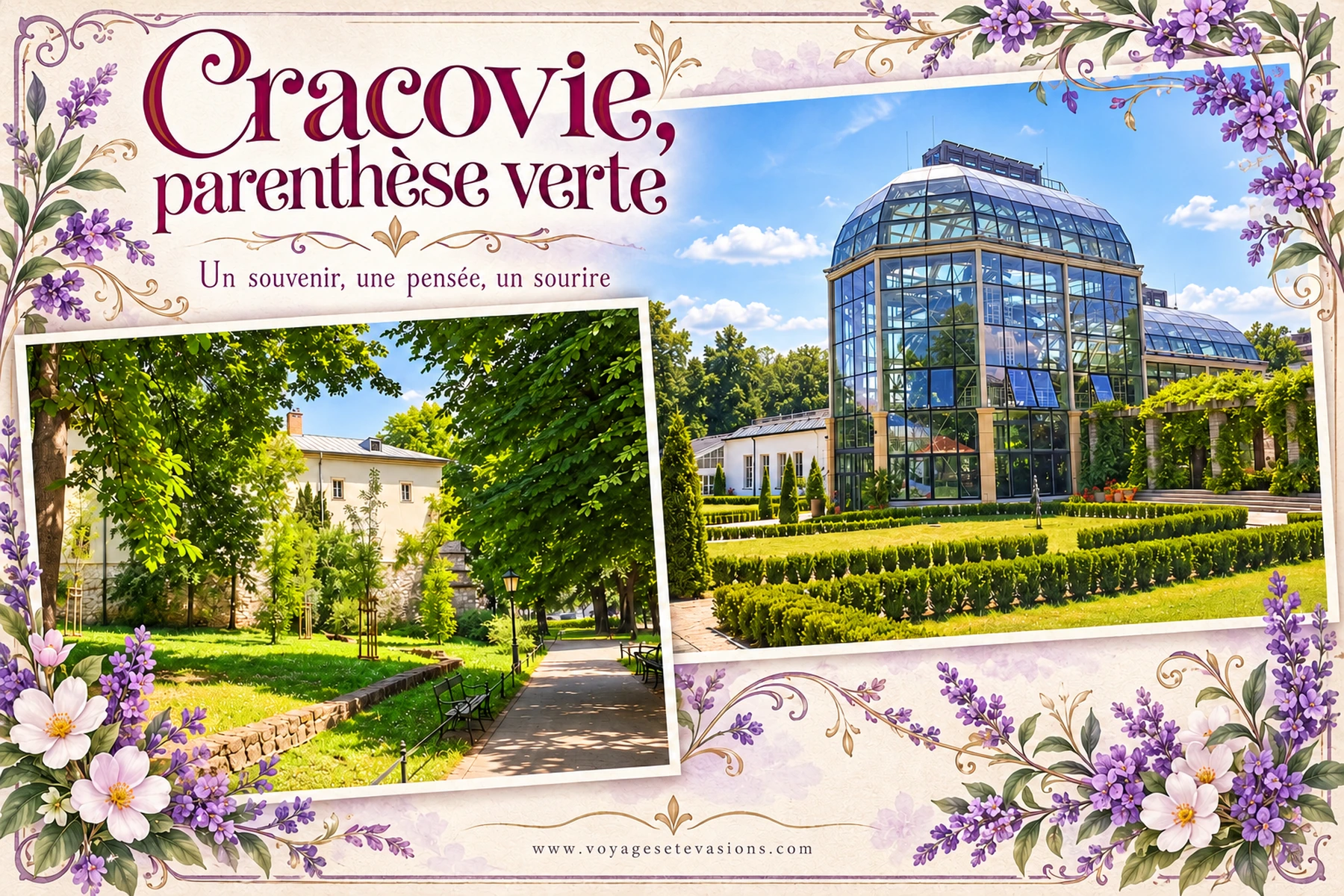 Cracovie, parenthèse verte