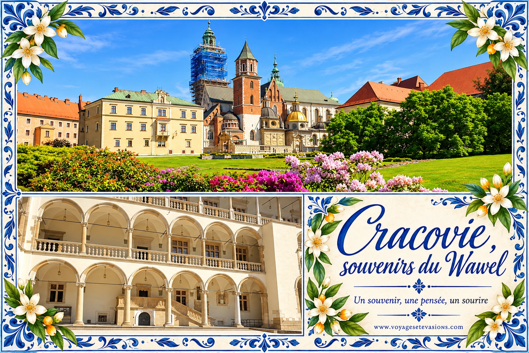 Cracovie, souvenirs du Wawel
