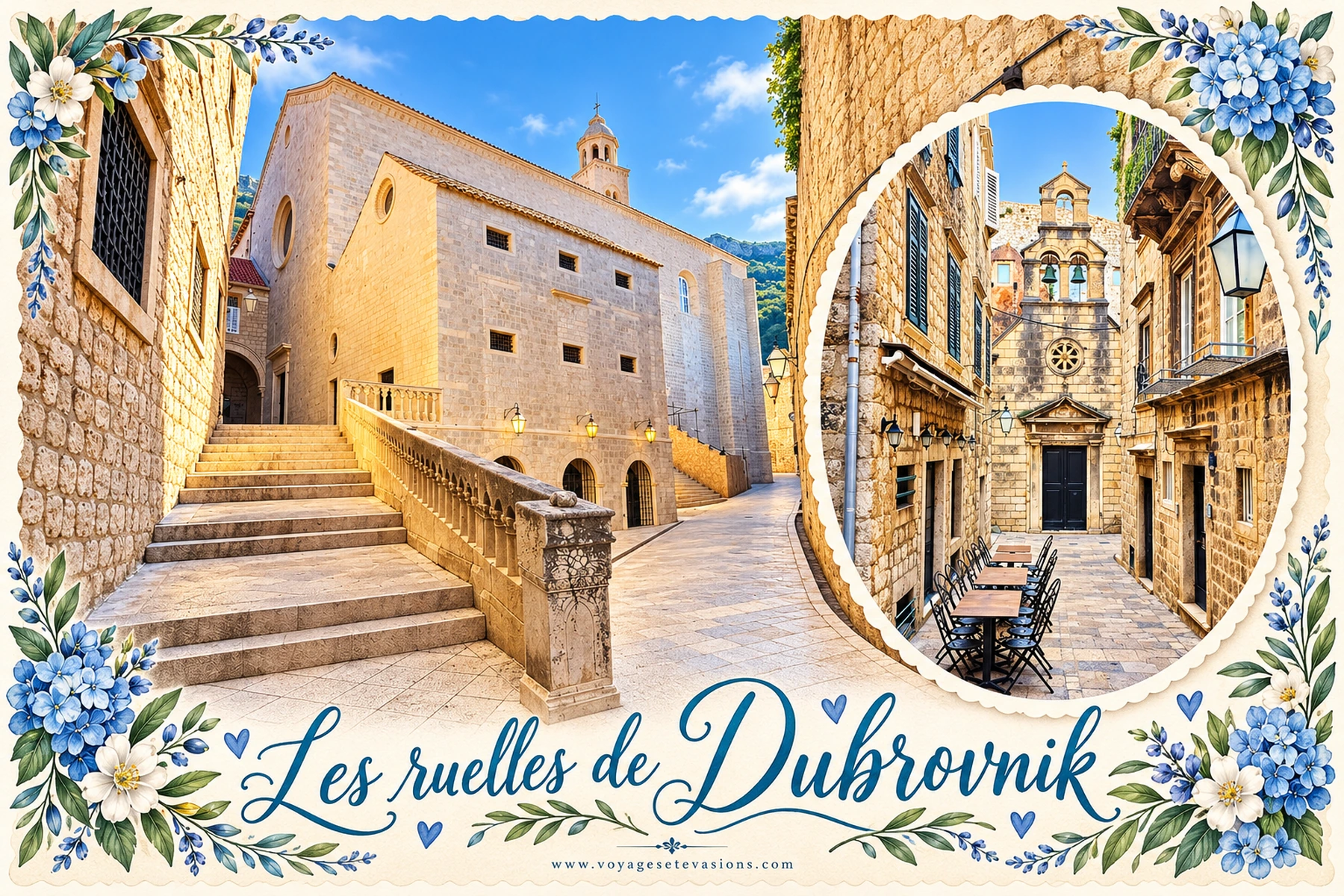 Les ruelles de Dubrovnik