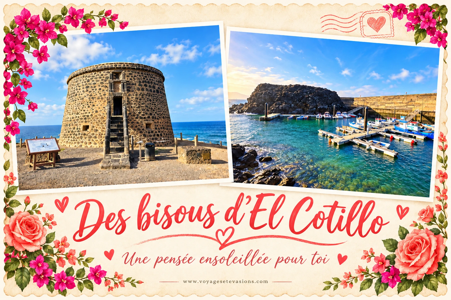 Des bisous d’El Cotillo