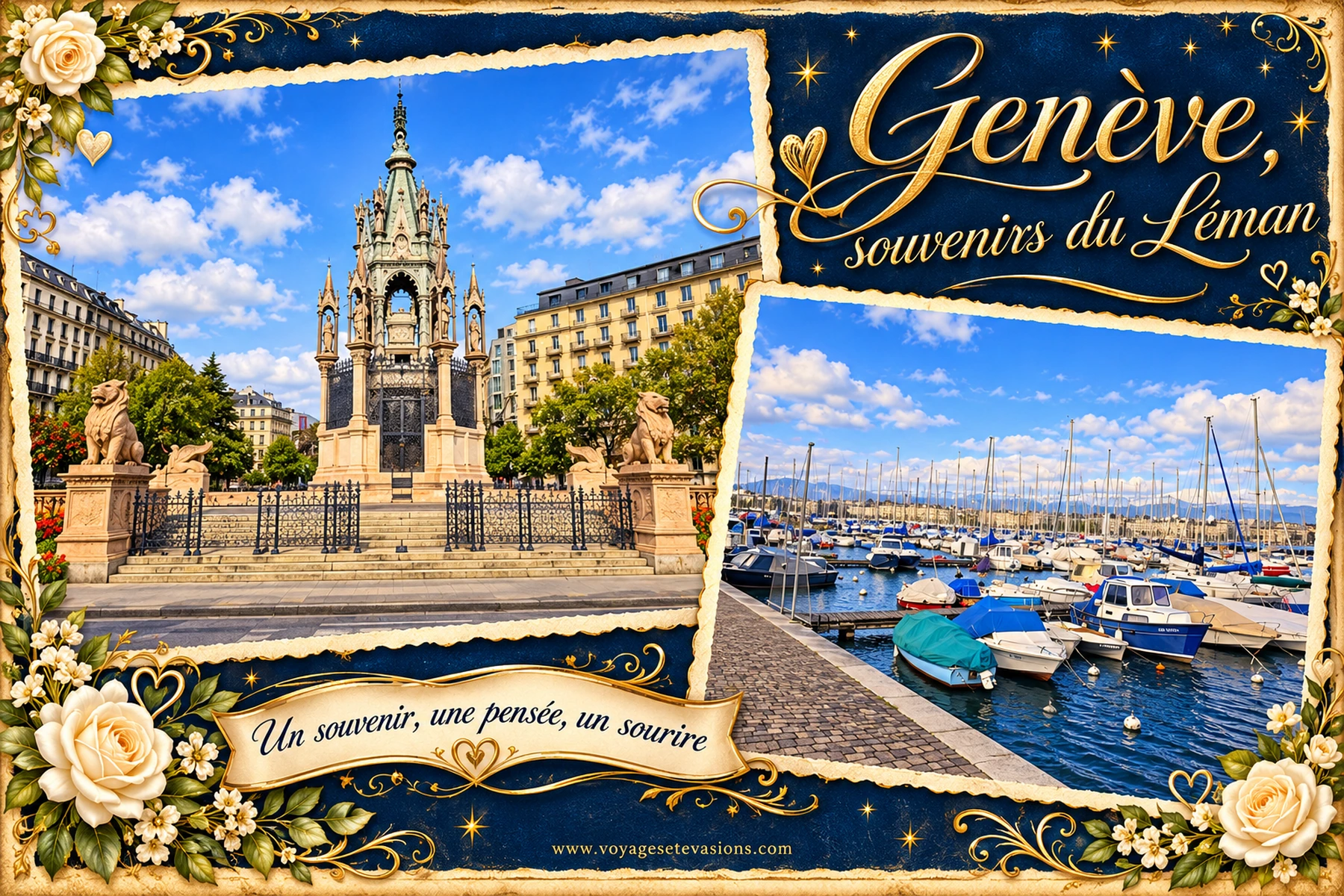 Genève, souvenirs du Léman