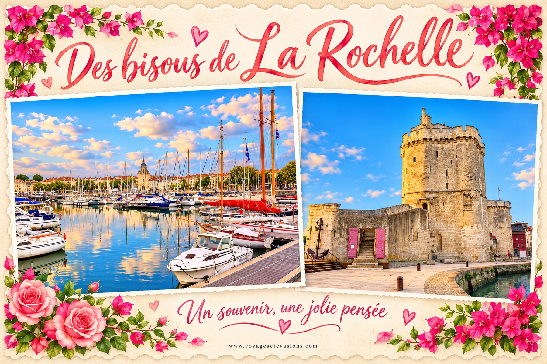 Des bisous de La Rochelle