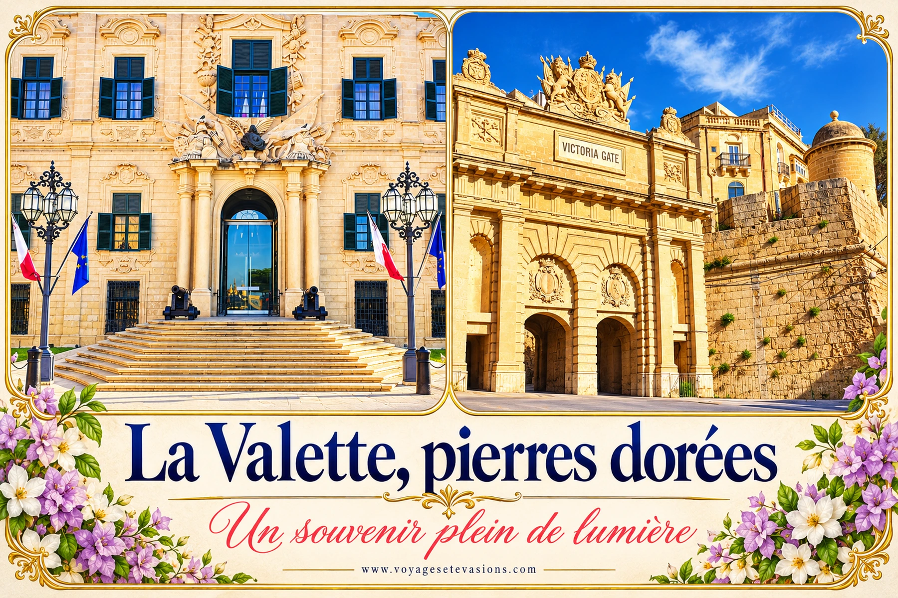 La Valette, pierres dorées