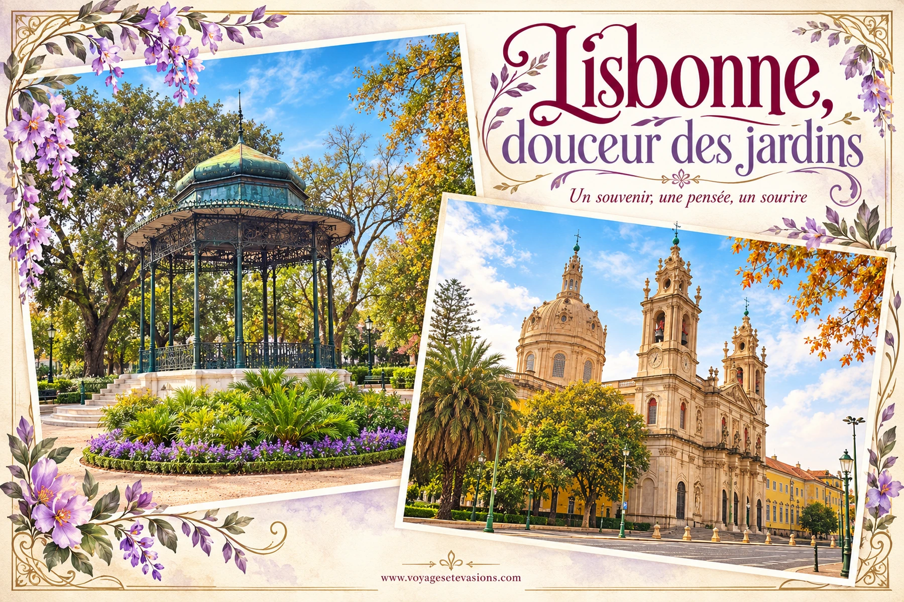 Lisbonne, douceur des jardins