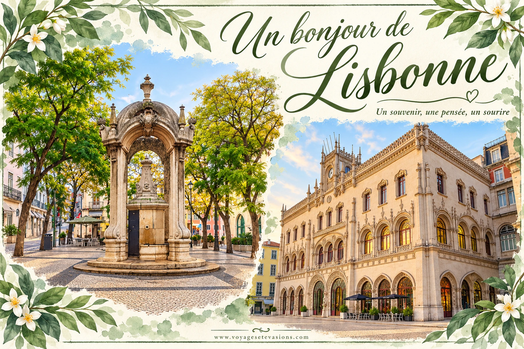 Un bonjour de Lisbonne