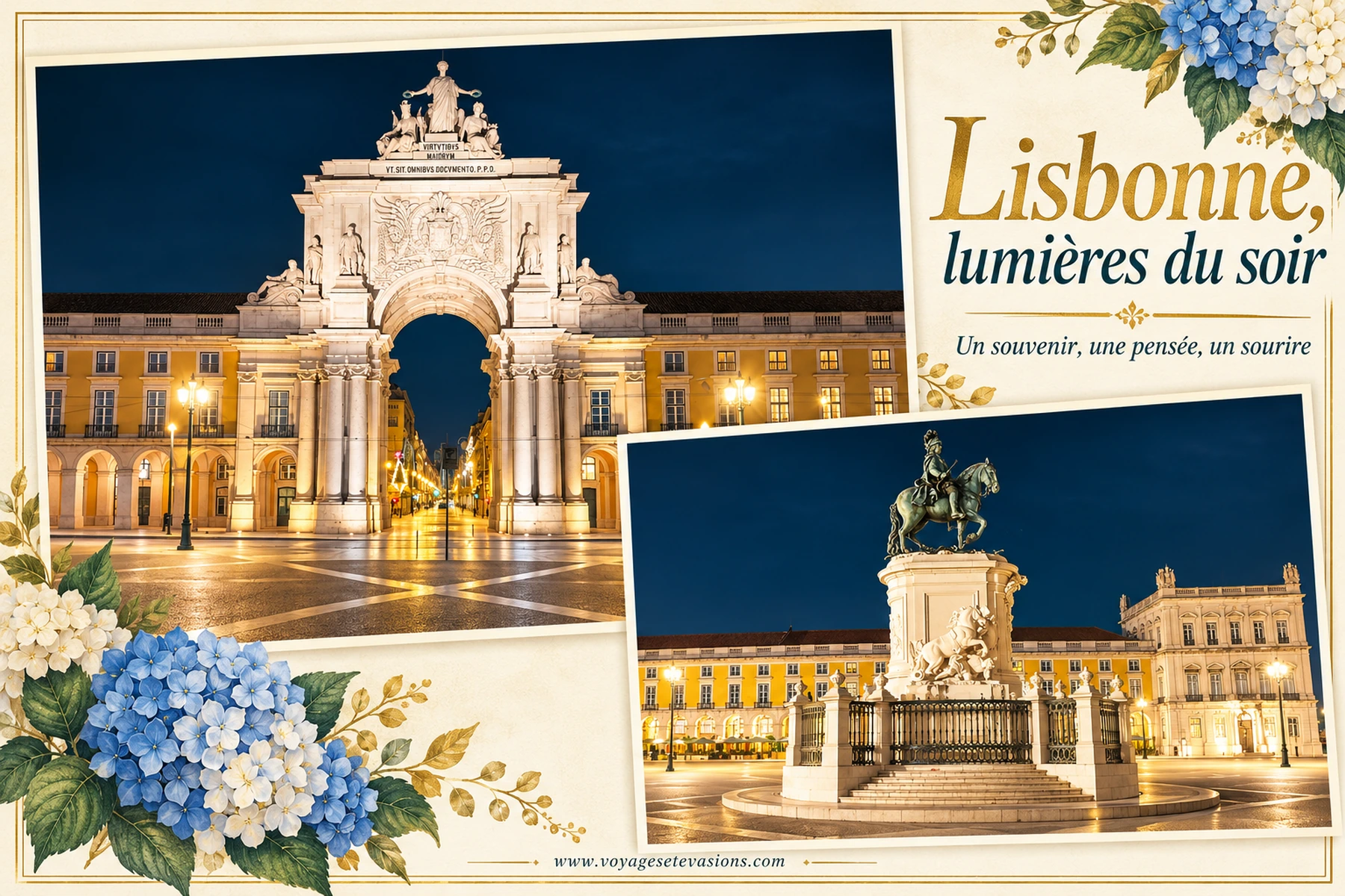 Lisbonne, lumières du soir