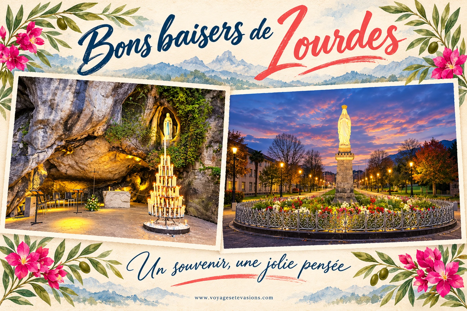 Bons baisers de Lourdes