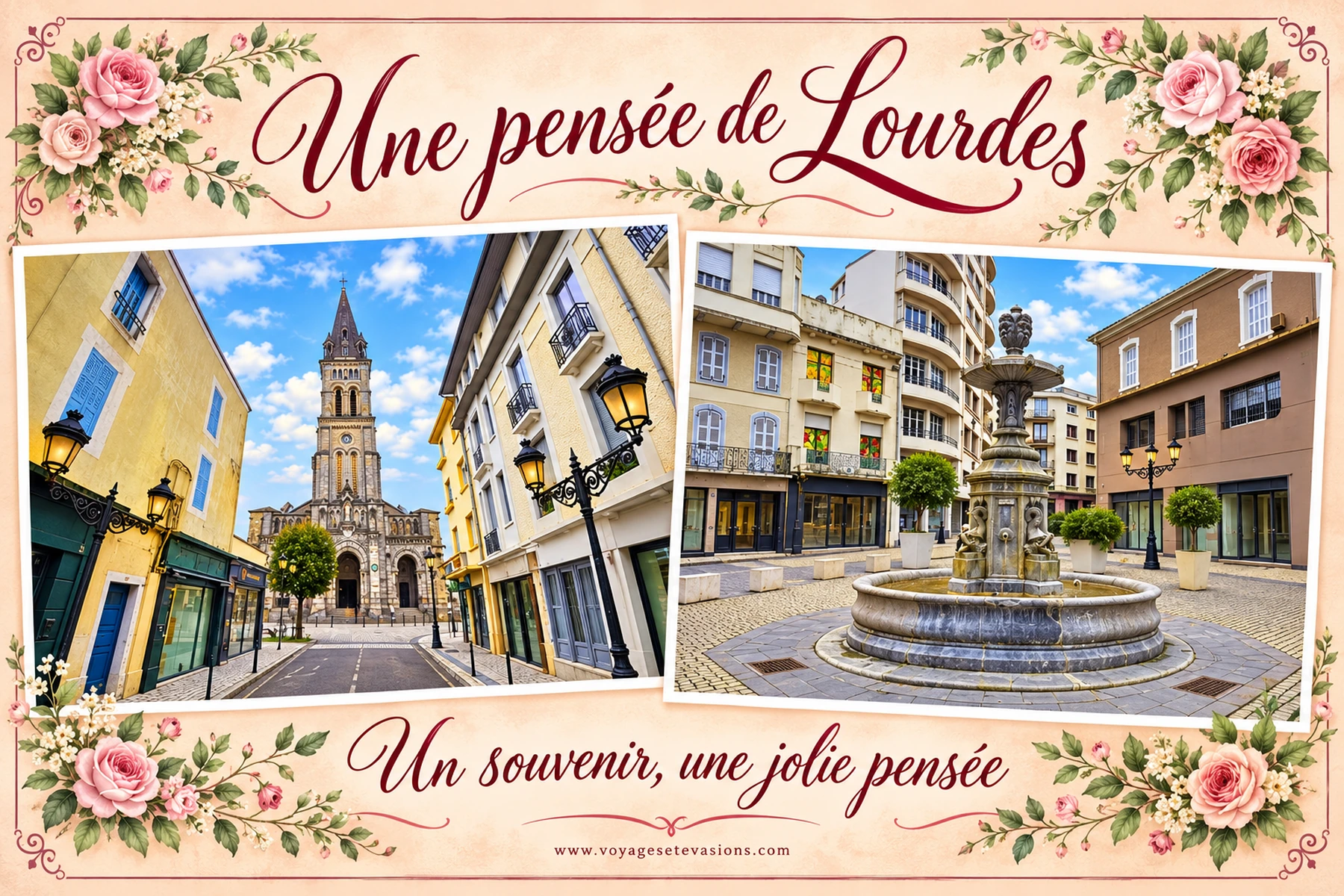 Une pensée de Lourdes