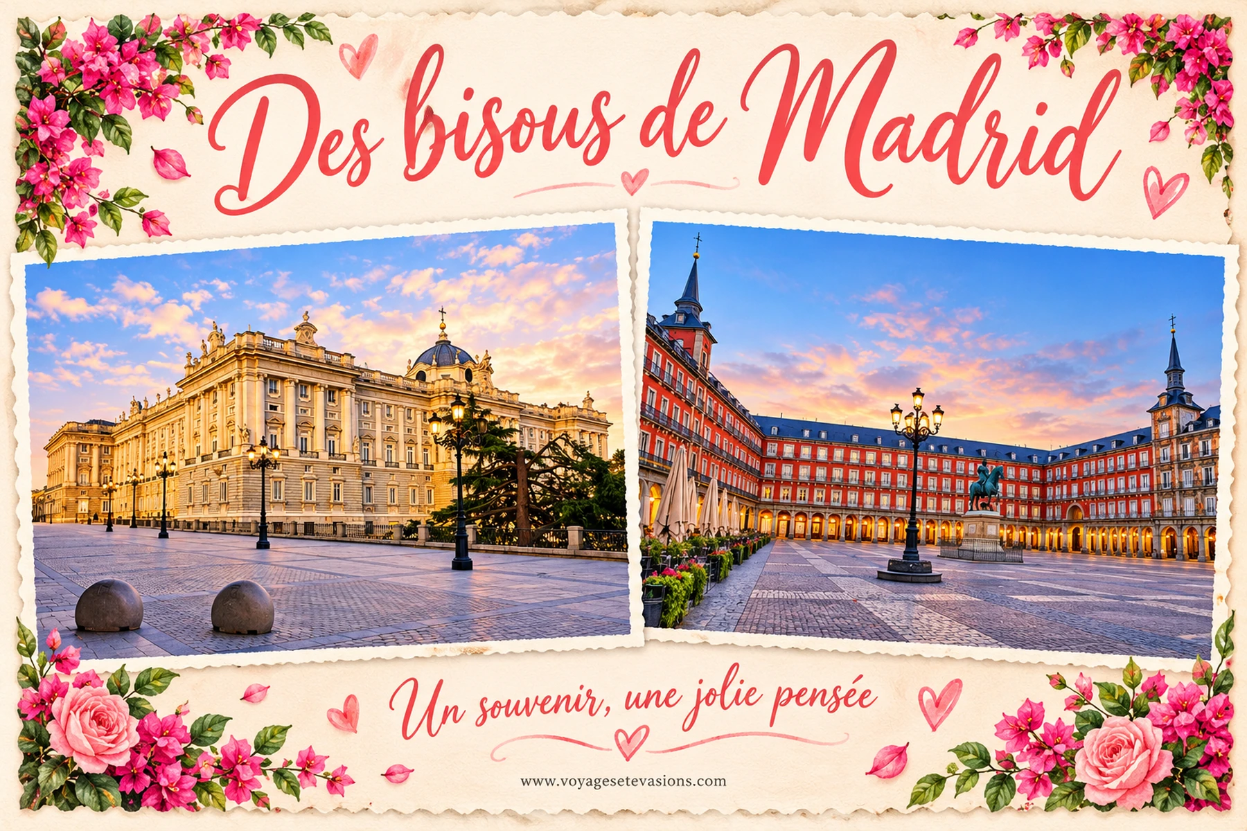 Des bisous de Madrid