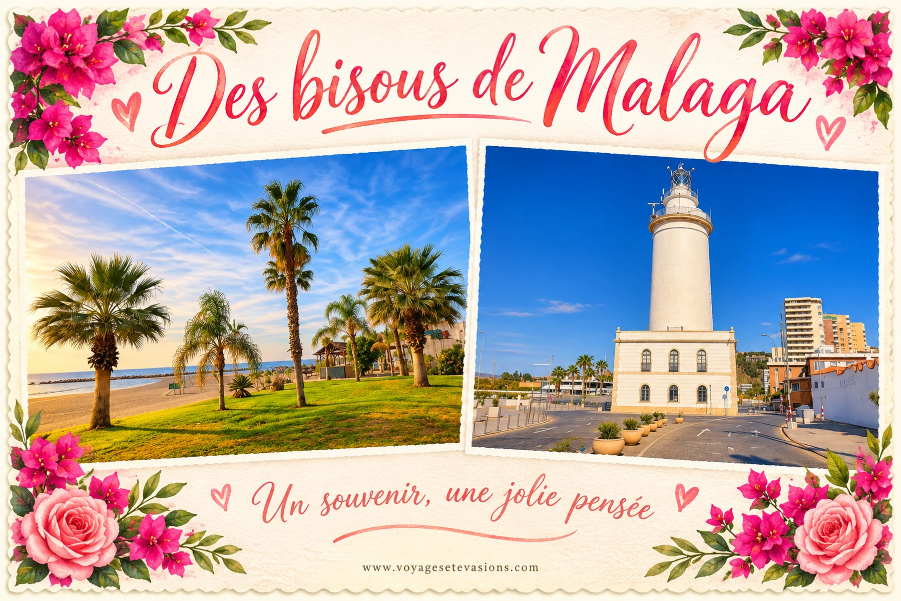 Des bisous de Malaga