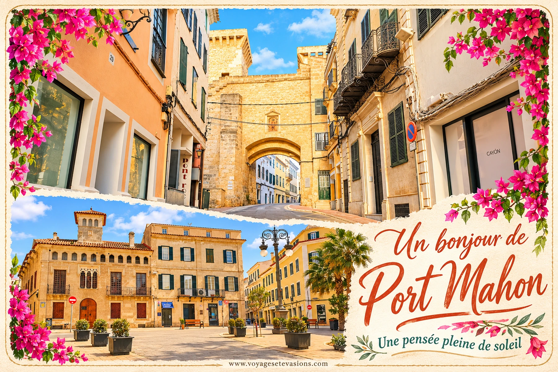 Un bonjour de Port Mahon