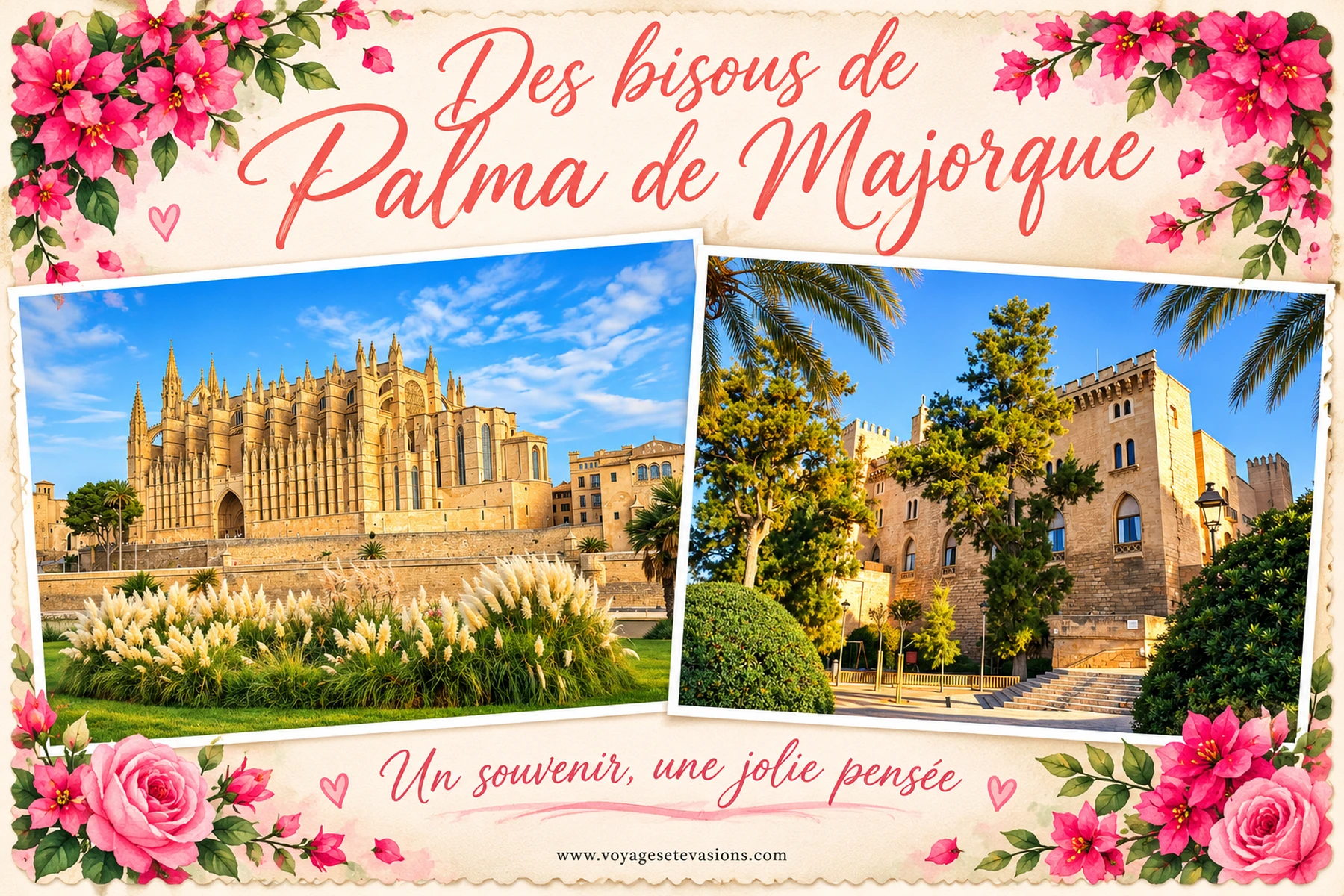 Des bisous de Palma de Majorque