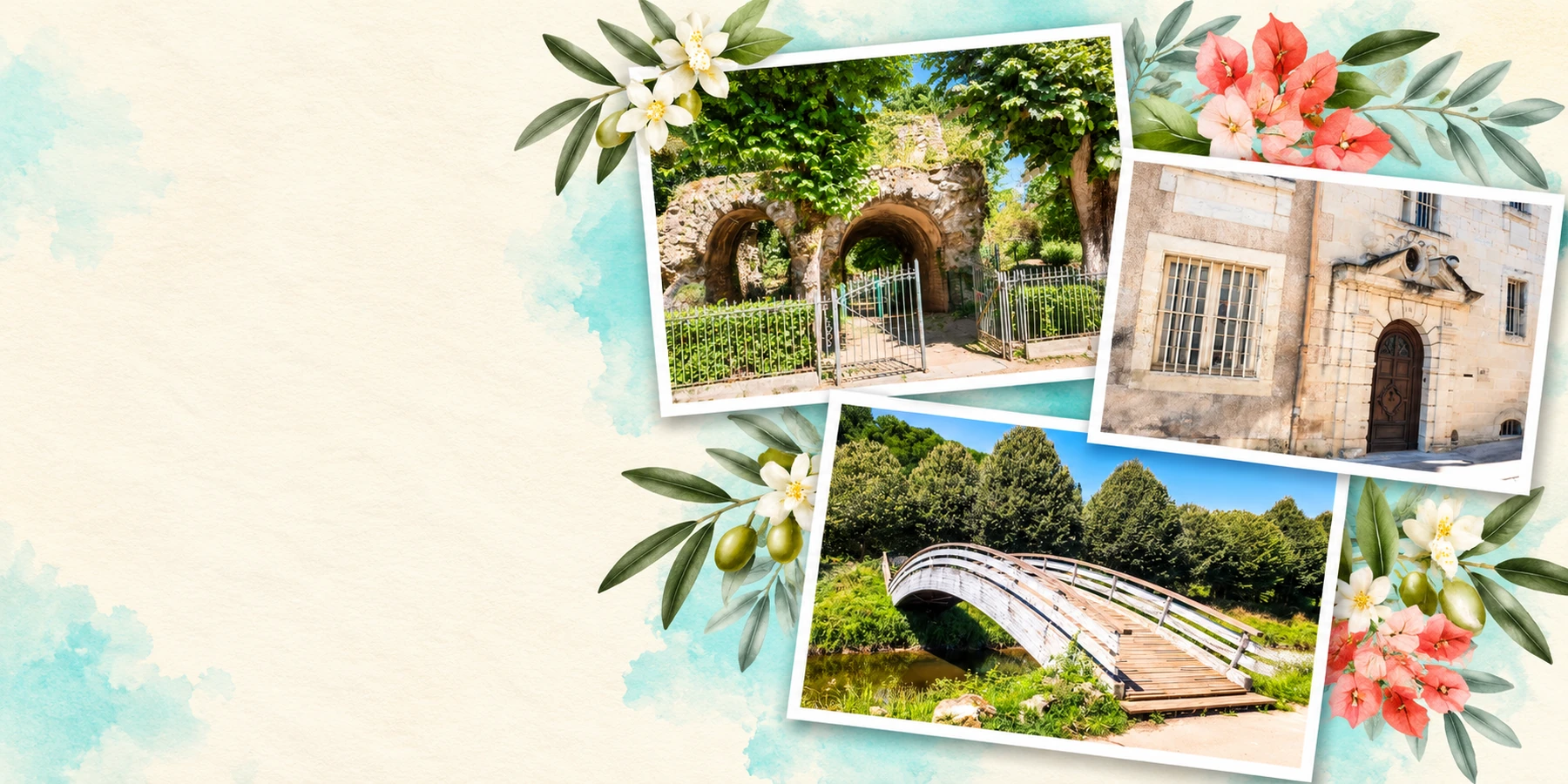 Cartes postales de Périgueux composées avec nos photos