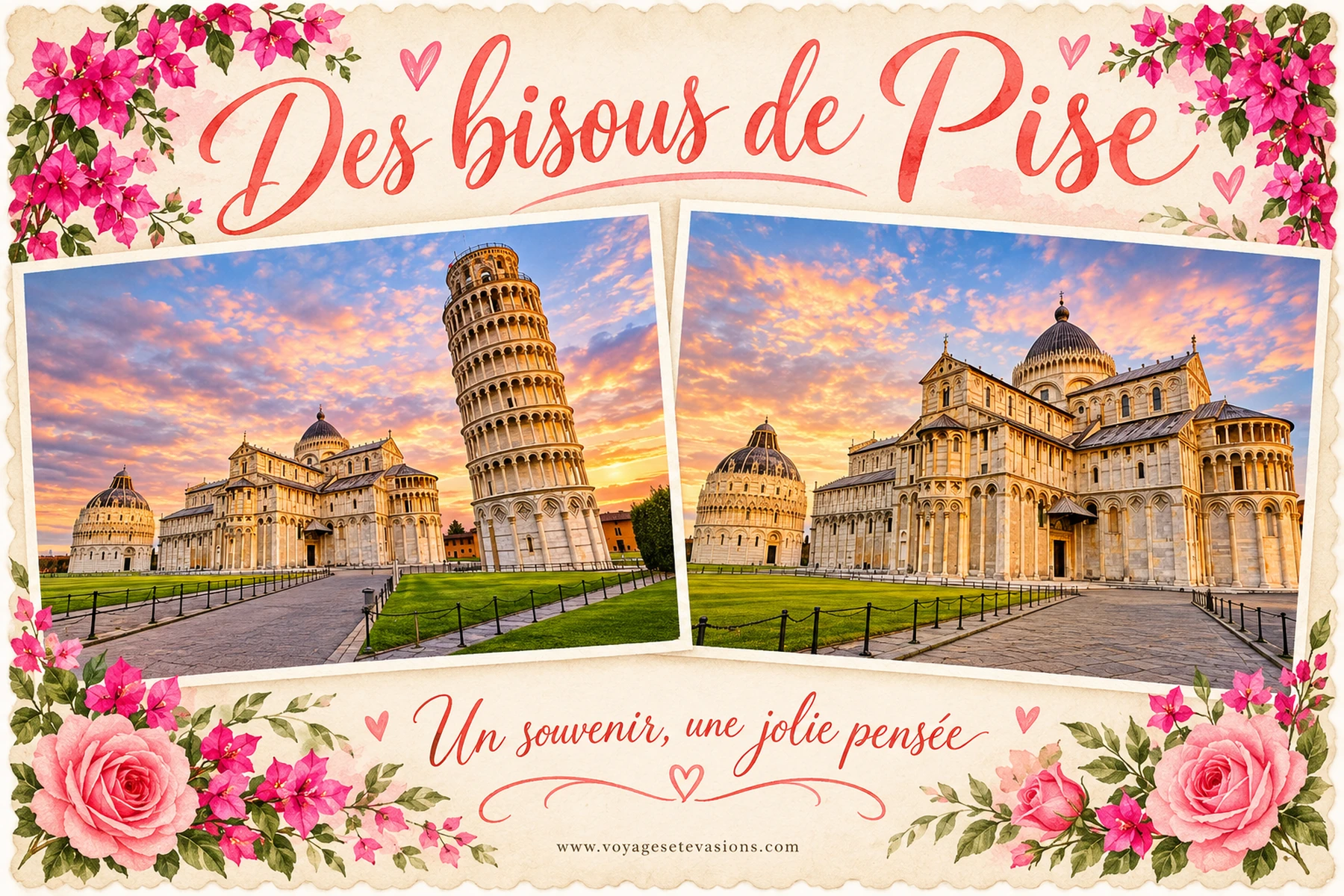 Des bisous de Pise