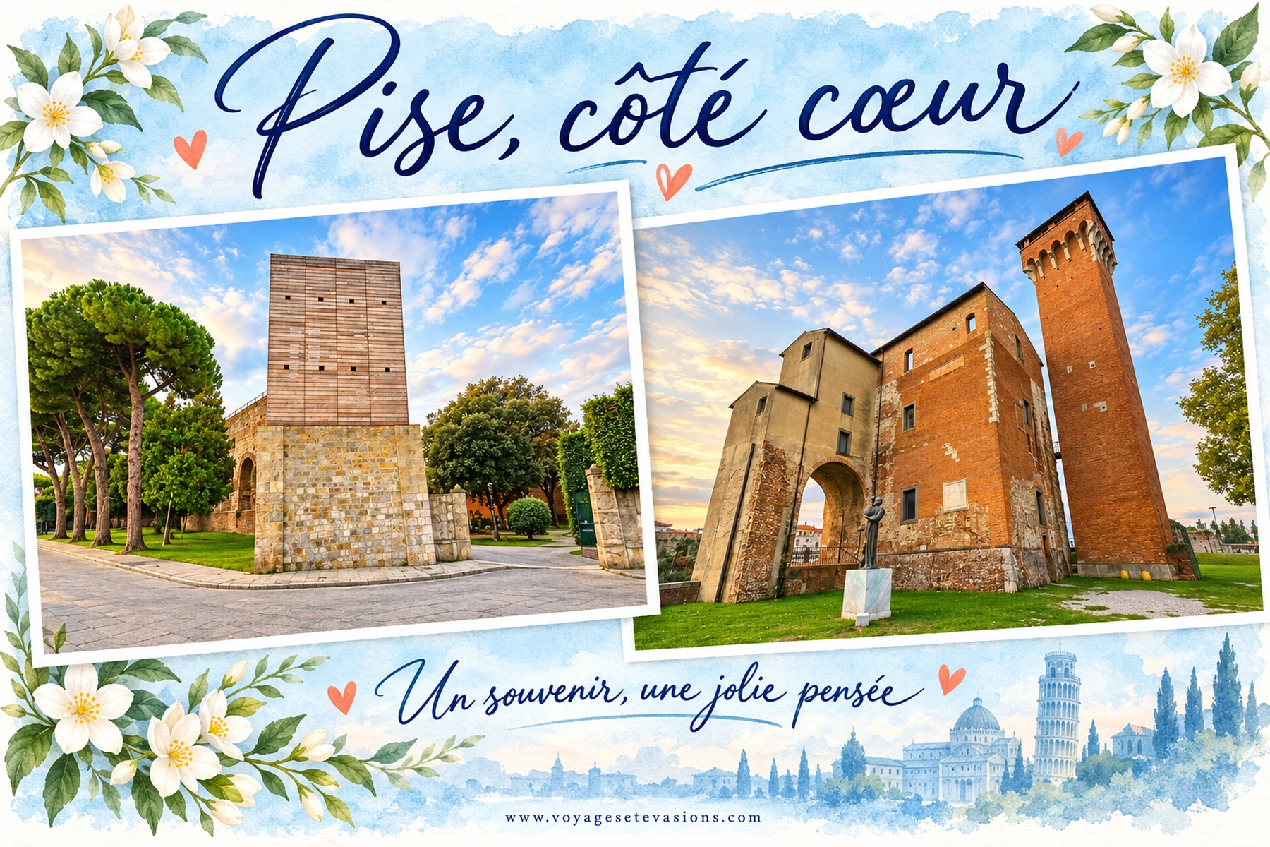 Pise, côté cœur
