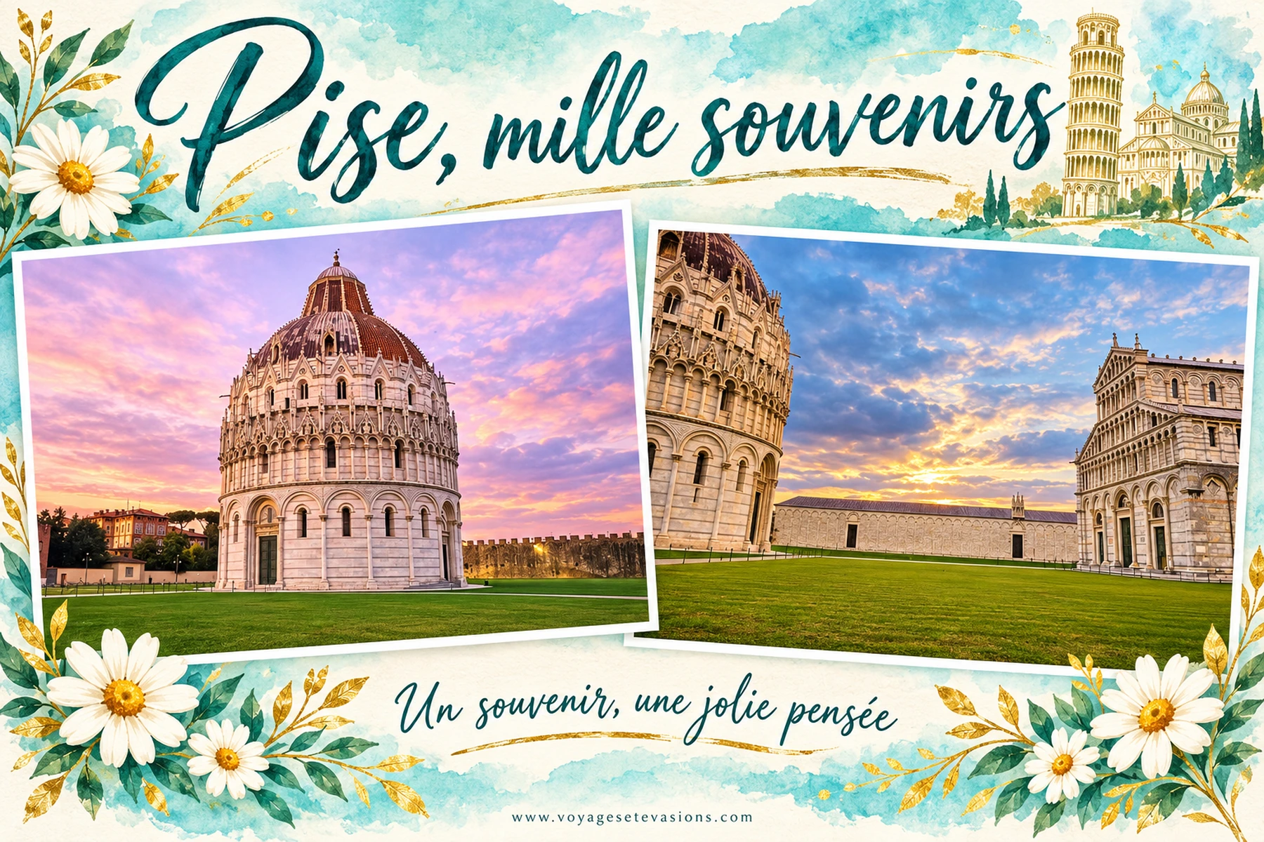 Pise, mille souvenirs