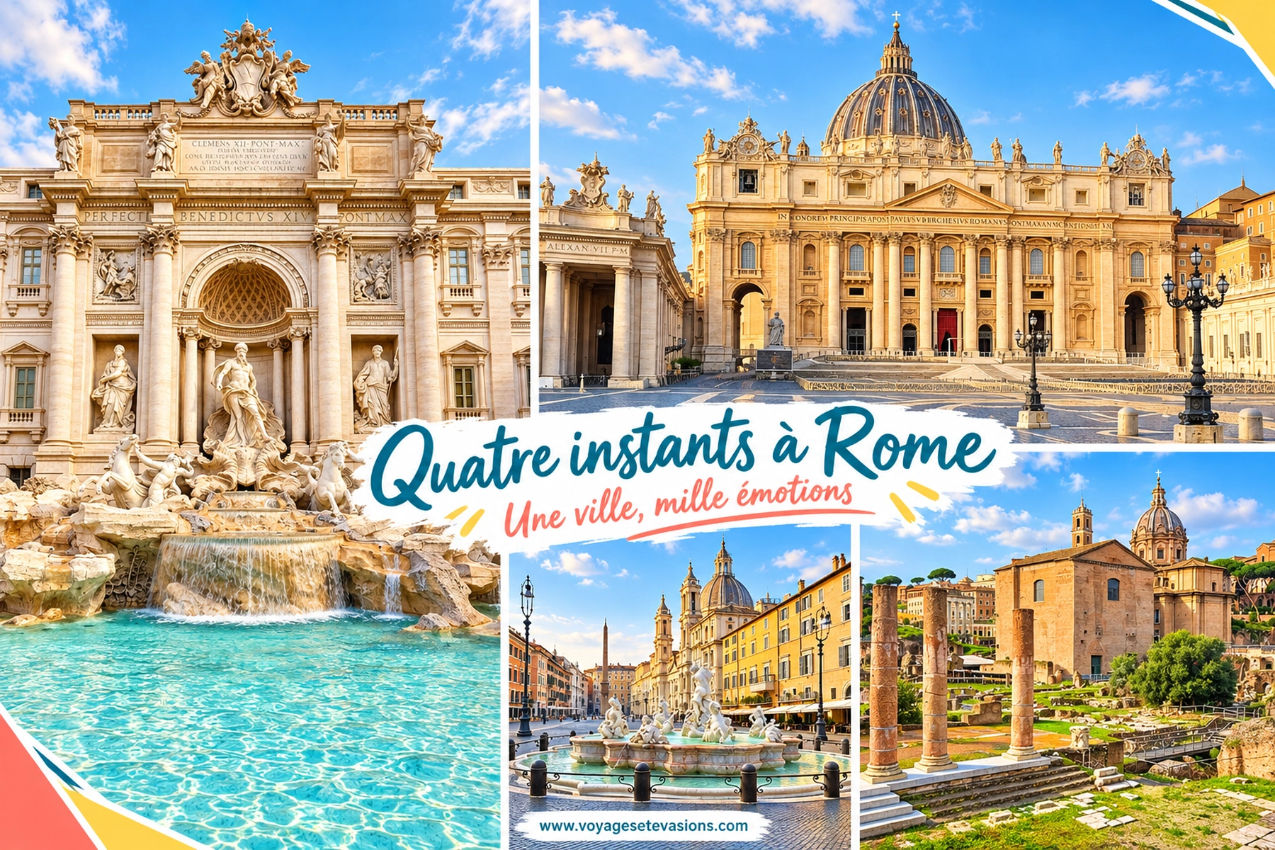 Quatre instants à Rome