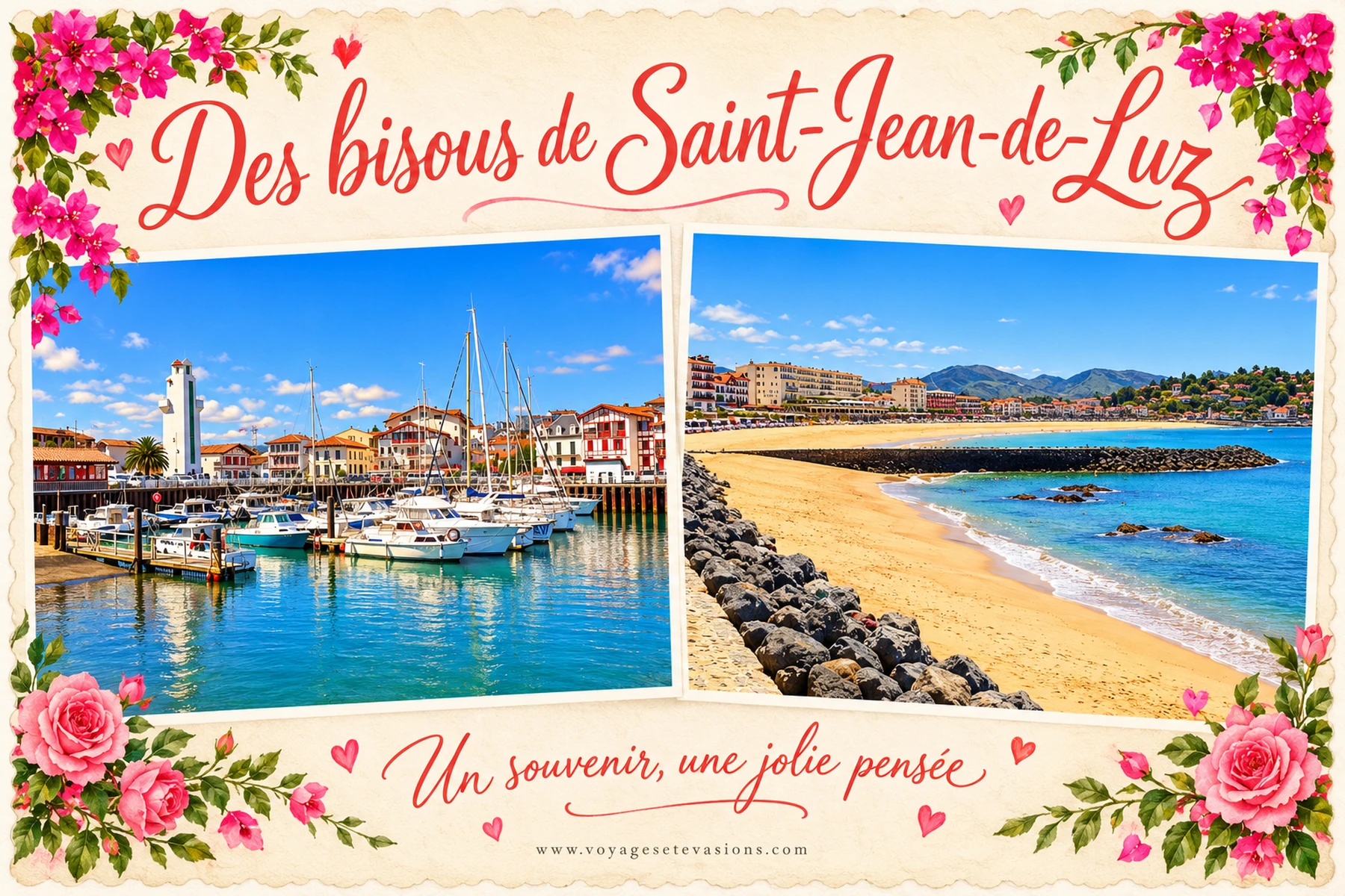 Des bisous de Saint-Jean-de-Luz