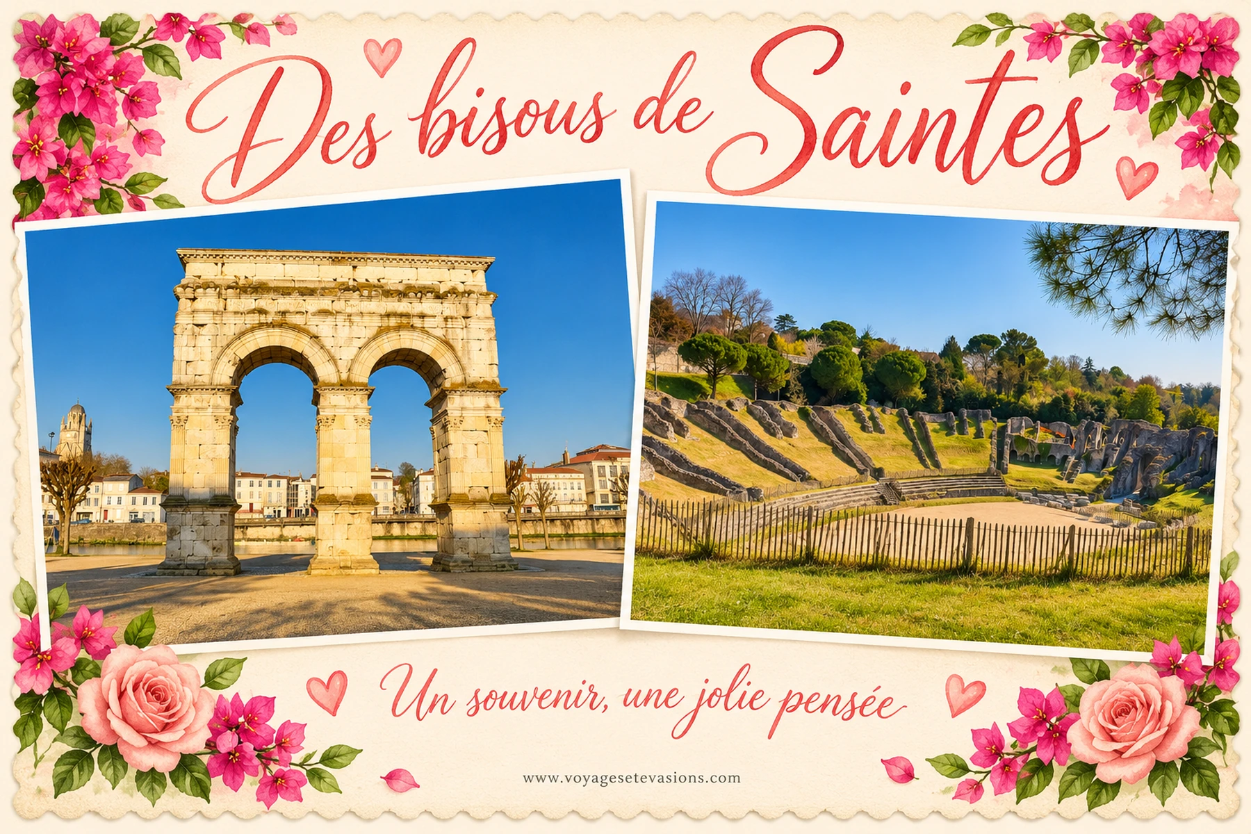 Des bisous de Saintes