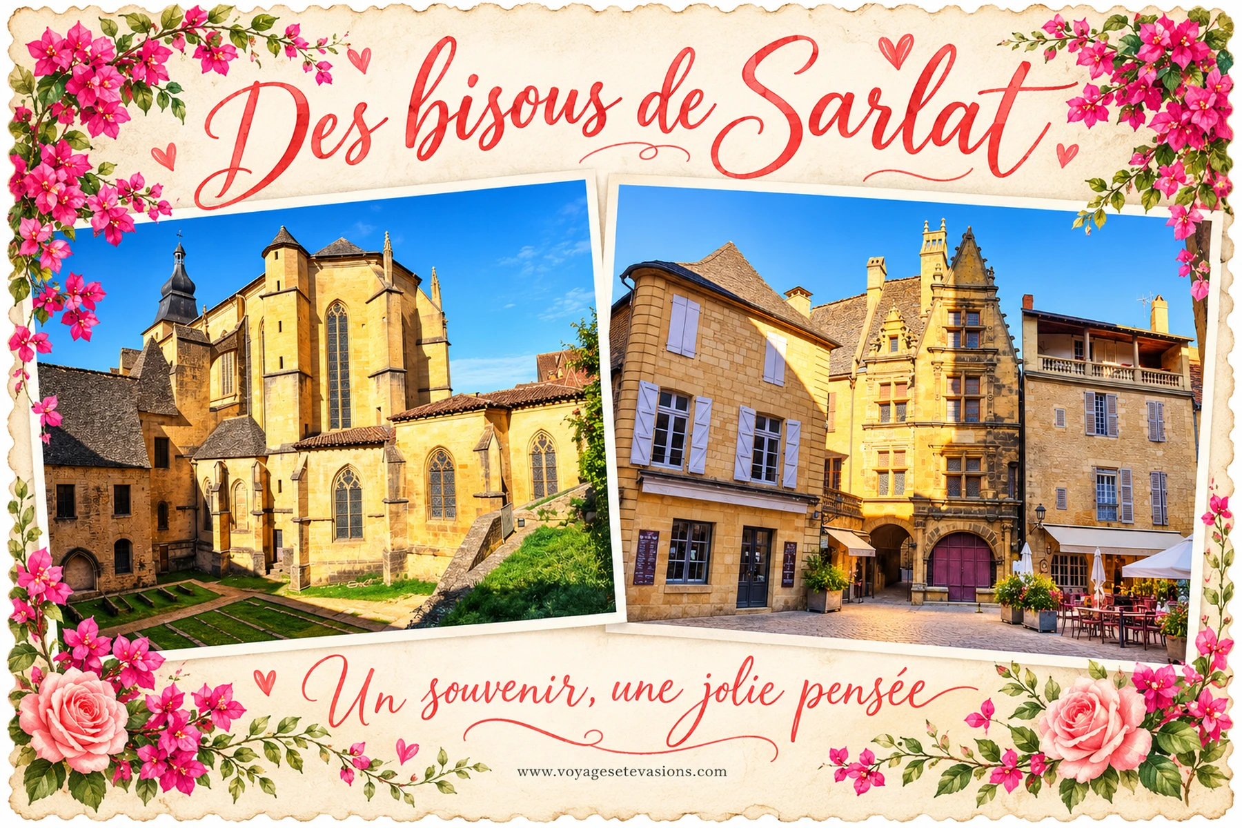 Des bisous de Sarlat