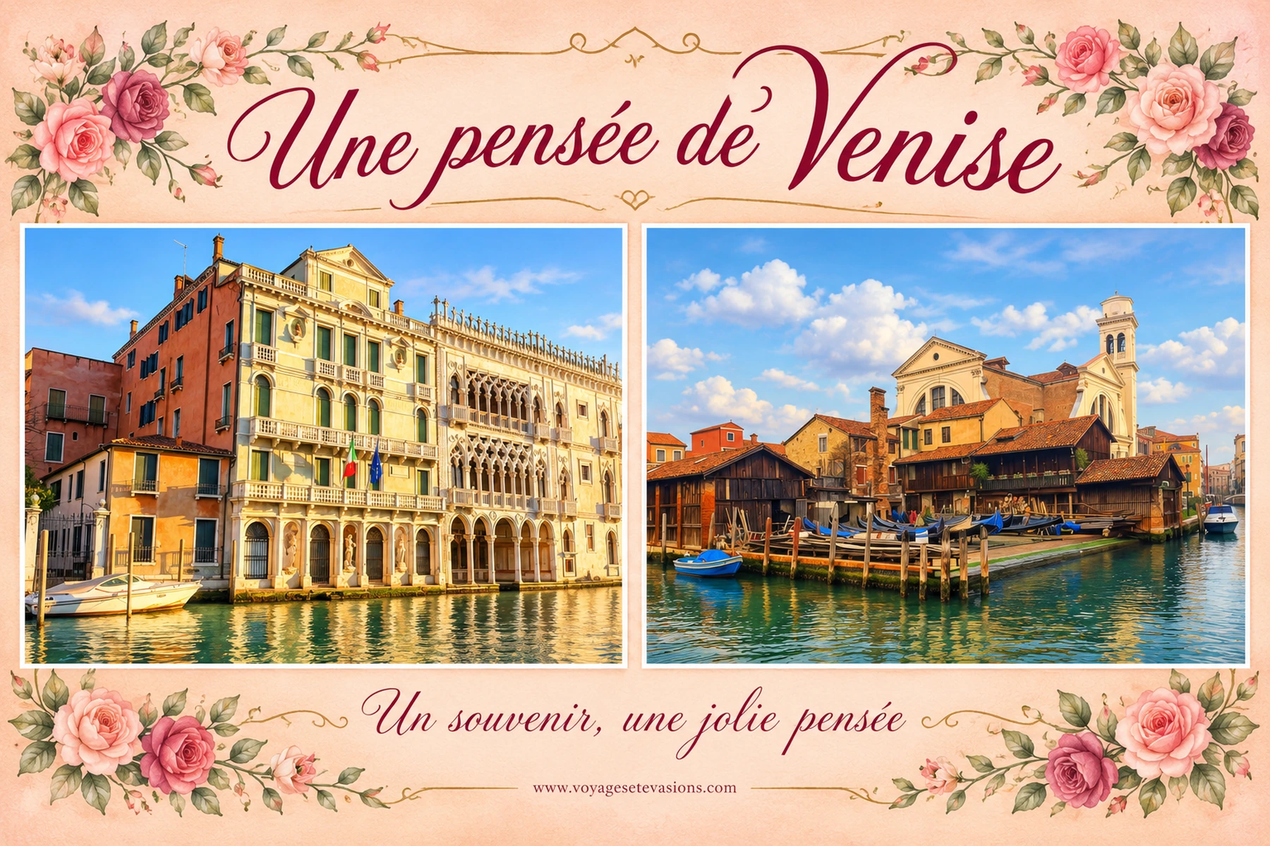 Une pensée de Venise