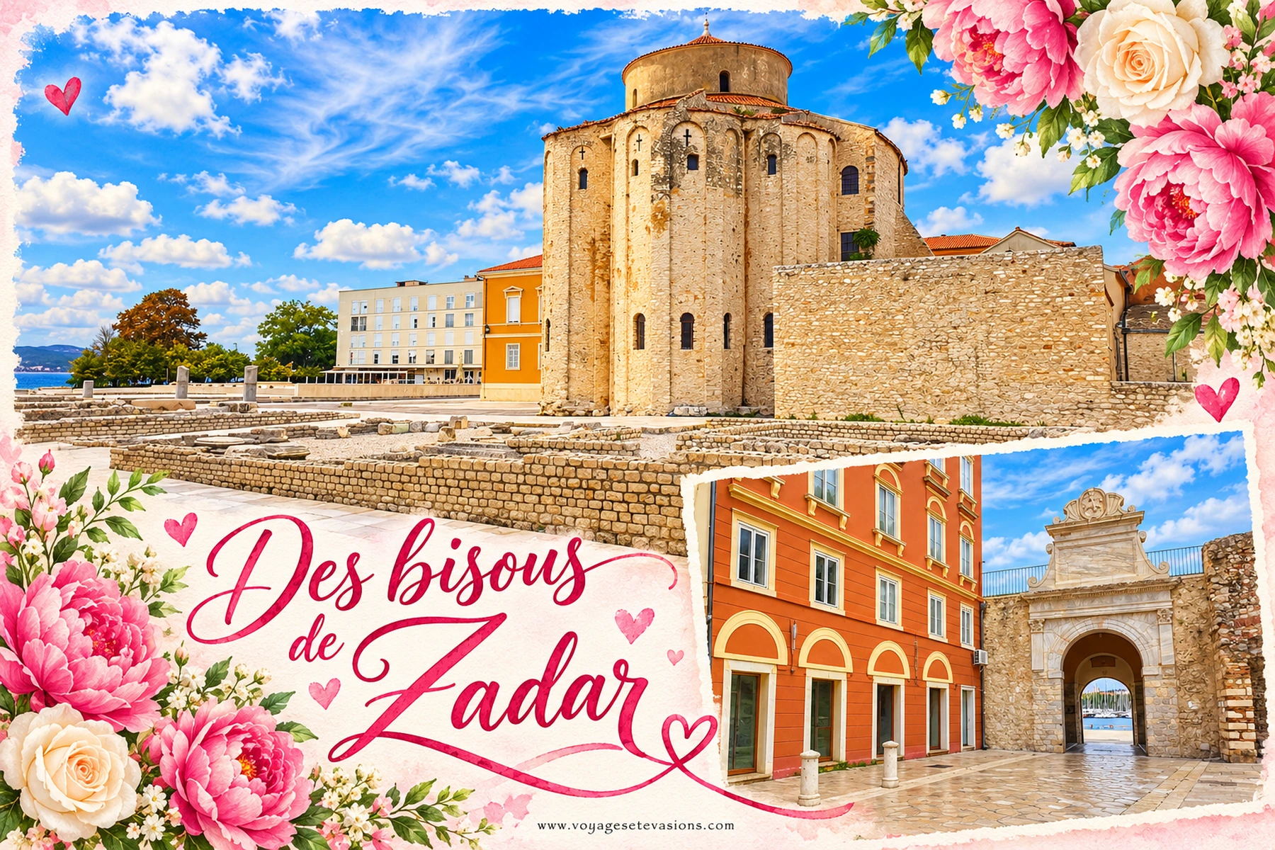 Des bisous de Zadar