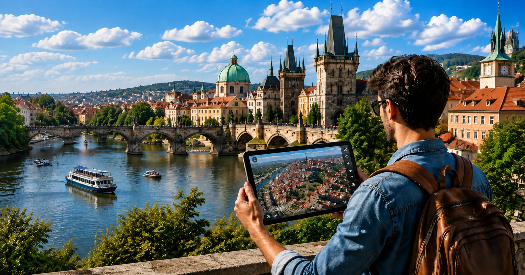 Parcours 3D et découverte virtuelle des villes d’Europe