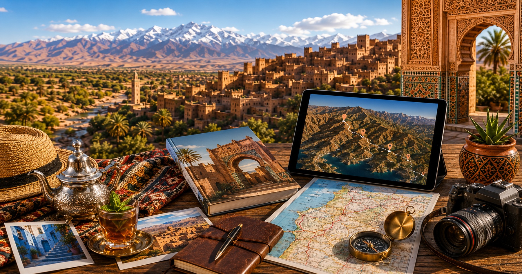 Voyage au Maroc : cartes et itinéraires
