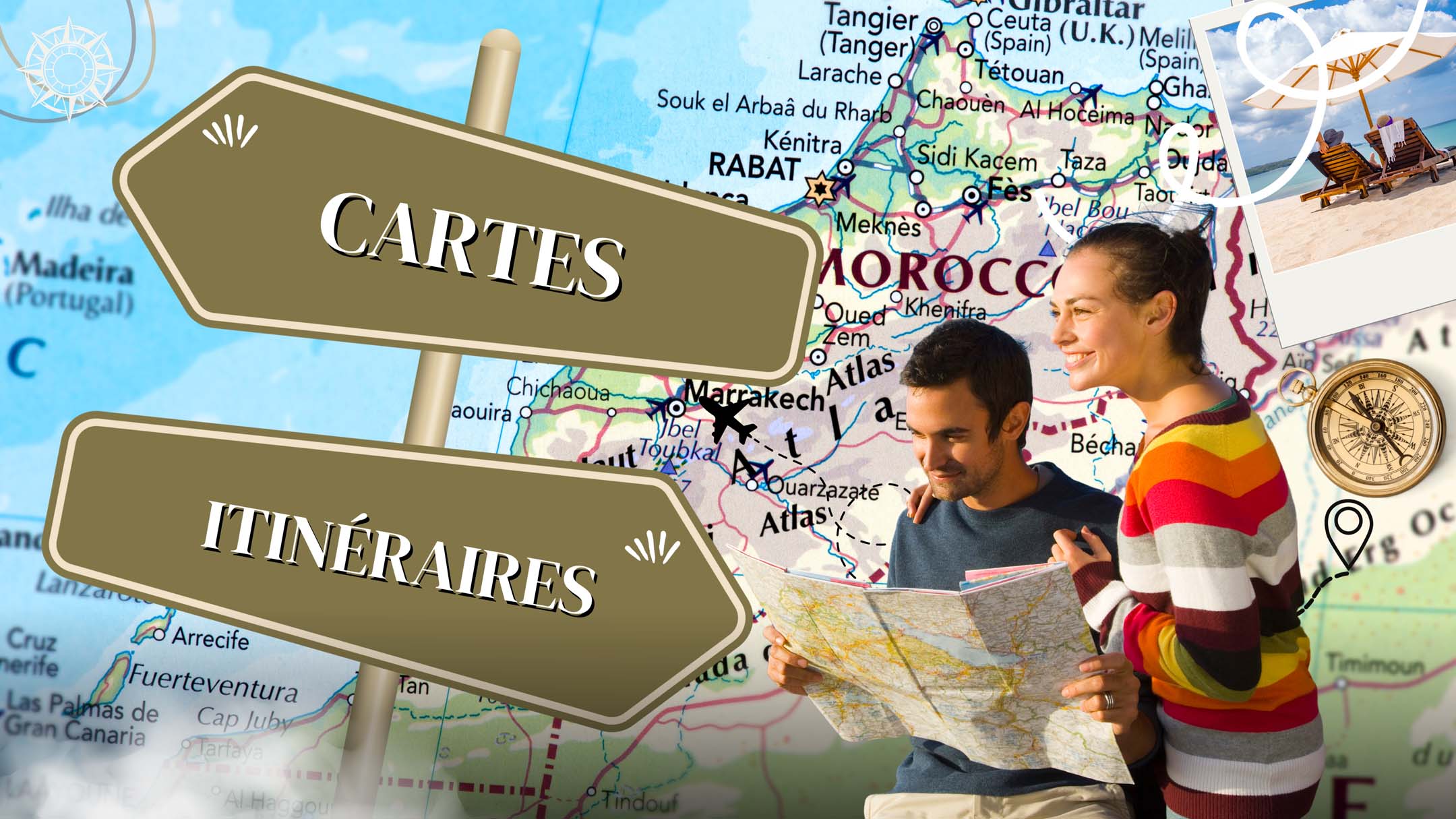 Cartes et Itinéraires au Maroc