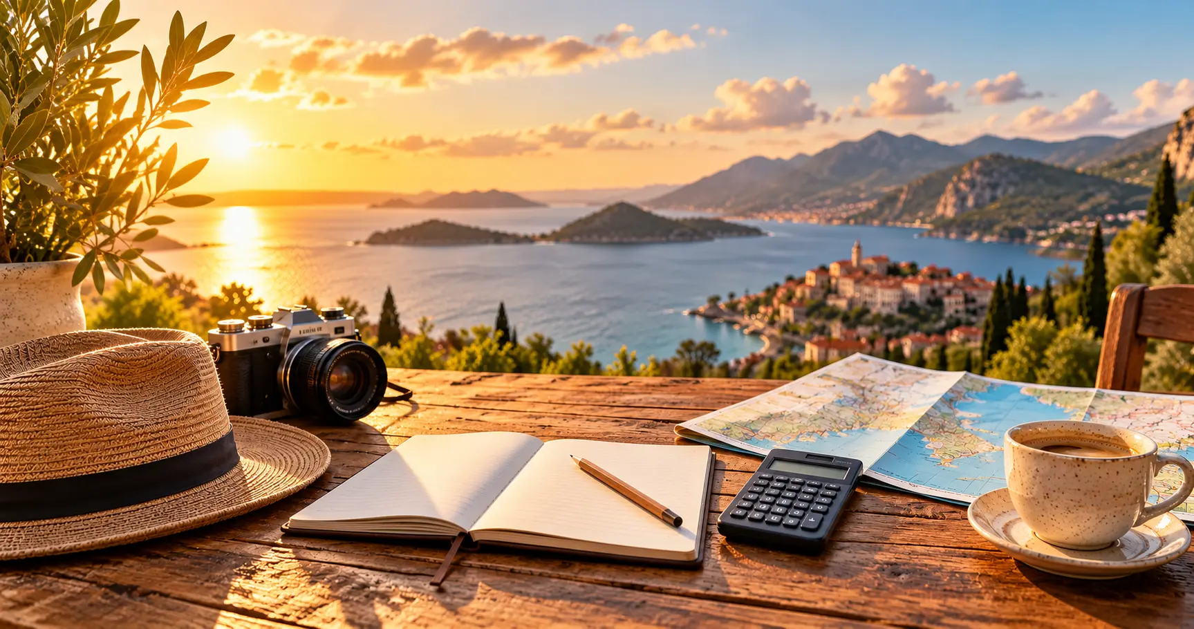Illustration d’ambiance : préparer son budget de voyage