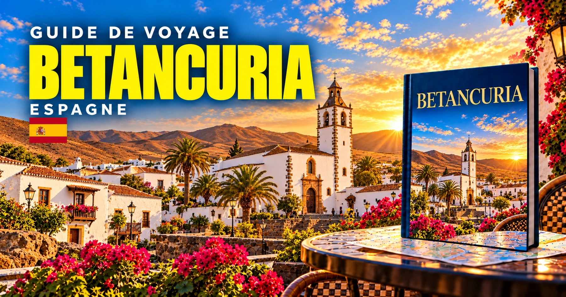 Betancuria, Espagne — couverture illustrée du guide