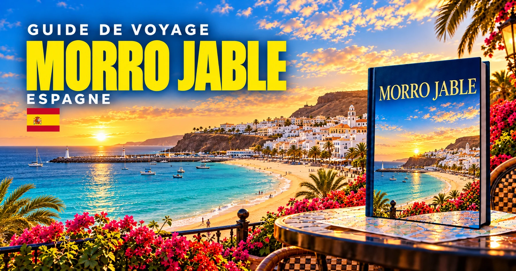 Morro Jable, Espagne — couverture illustrée du guide