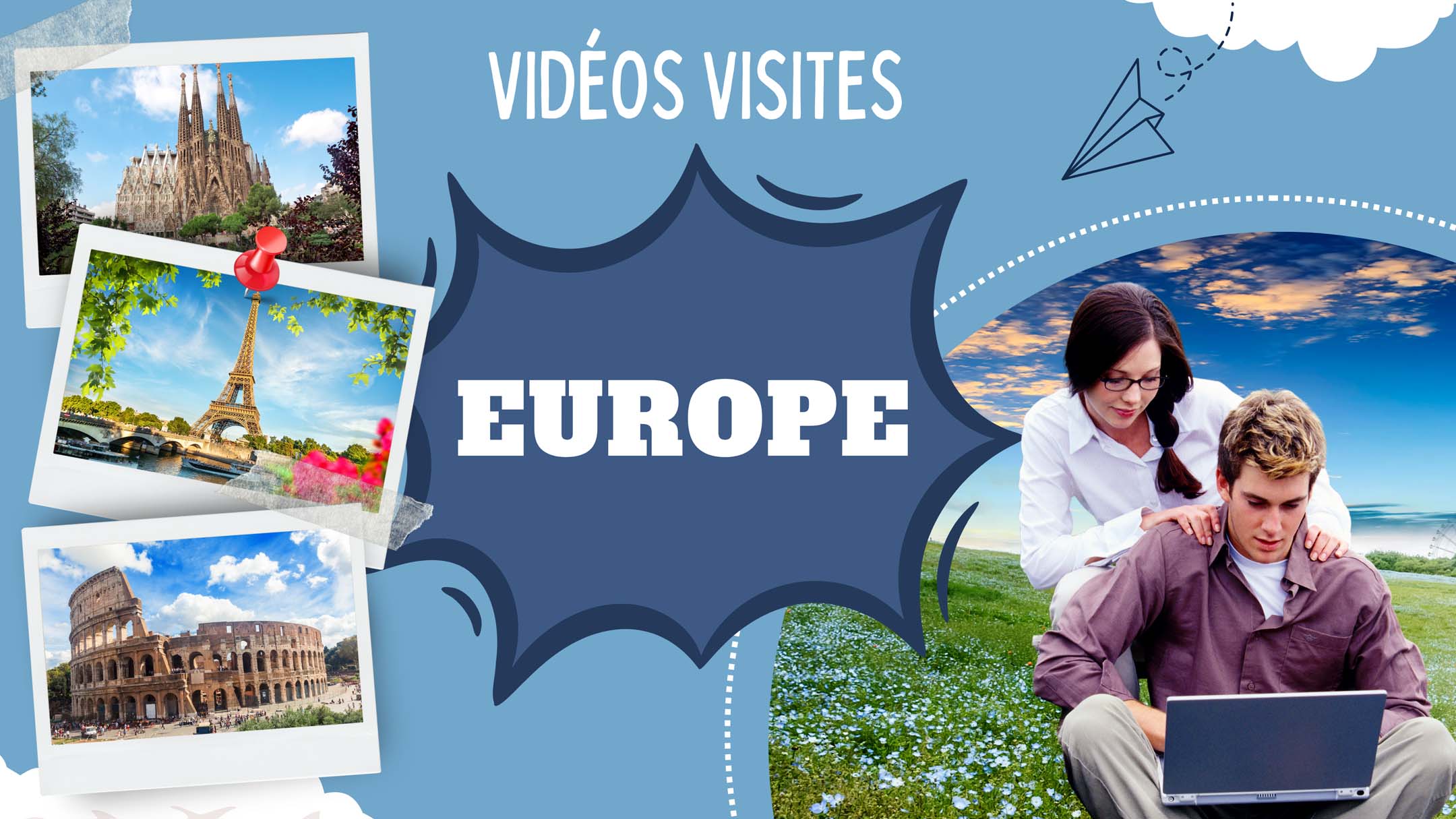 Vidéos visites des villes d'Europe