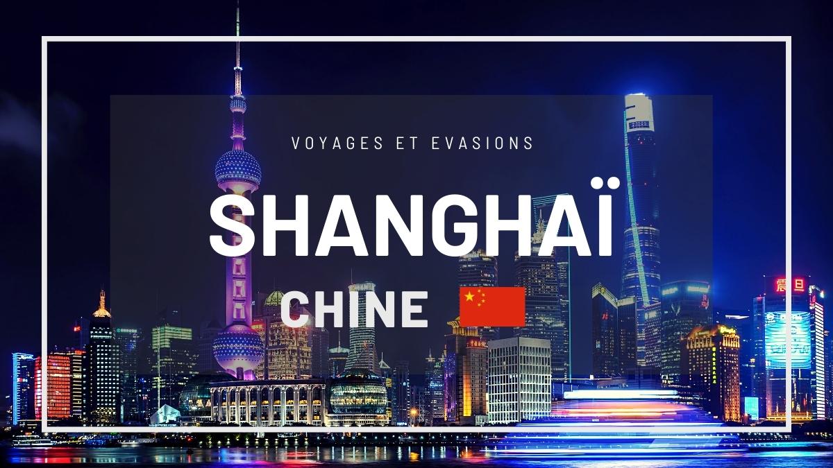Shanghaï en Chine