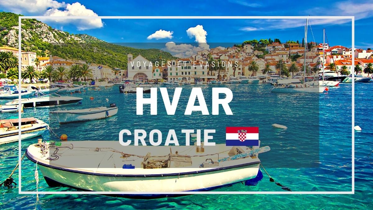 Hvar en Croatie