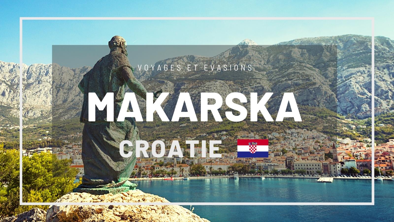 Makarska en Croatie